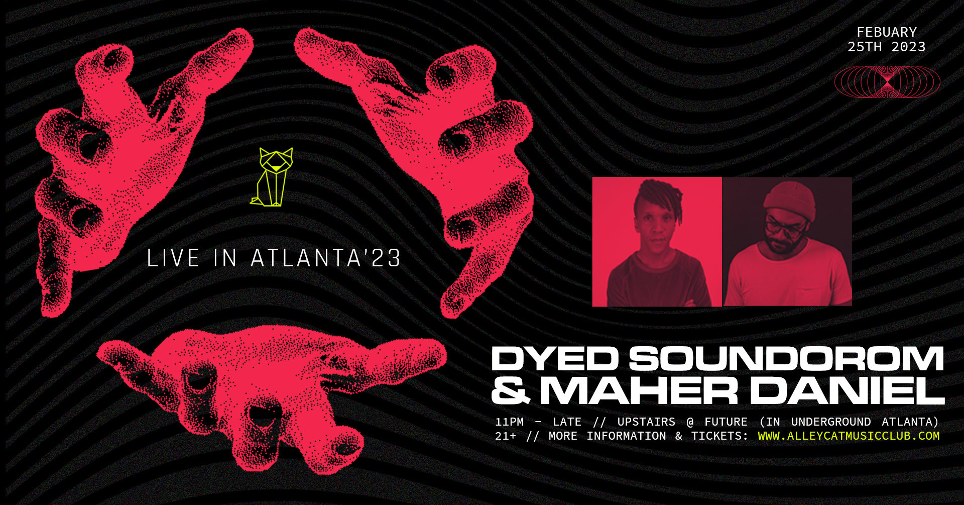 Dyed Soundorum & Maher Daniel  Live In Atl '23 Cover