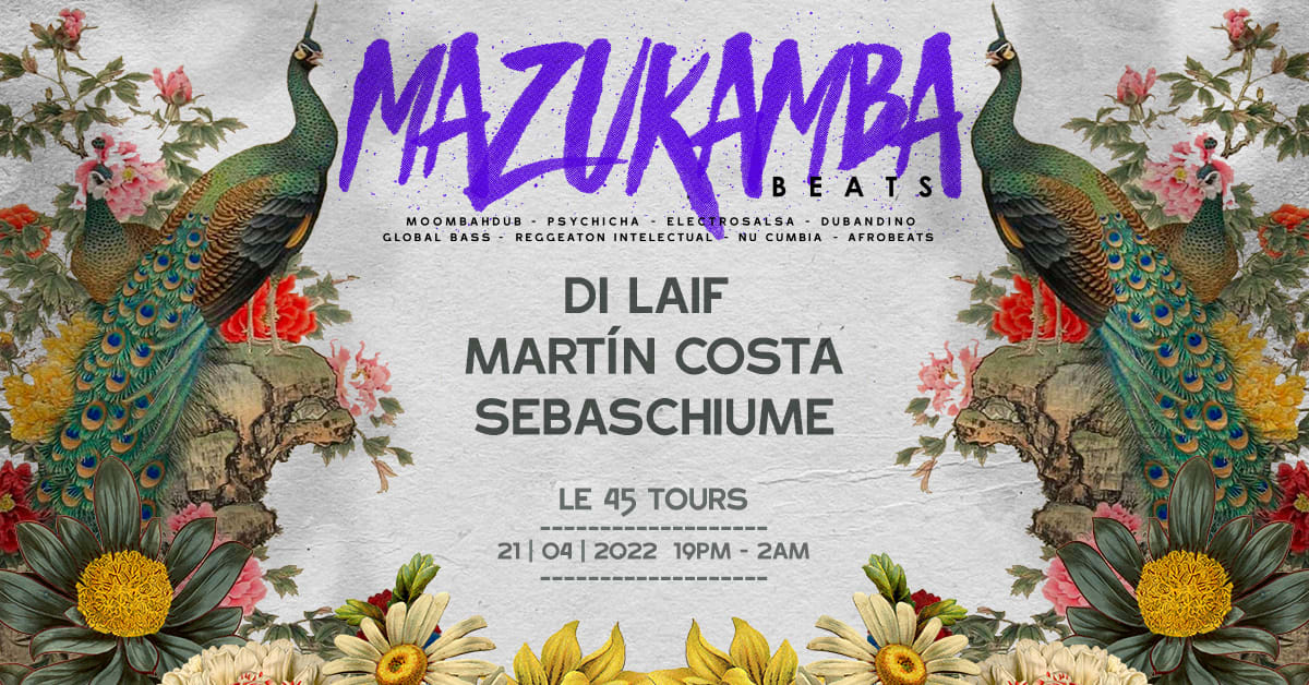 Mazukamba : DI Laif, Martin Costa, Sebaschiume Cover