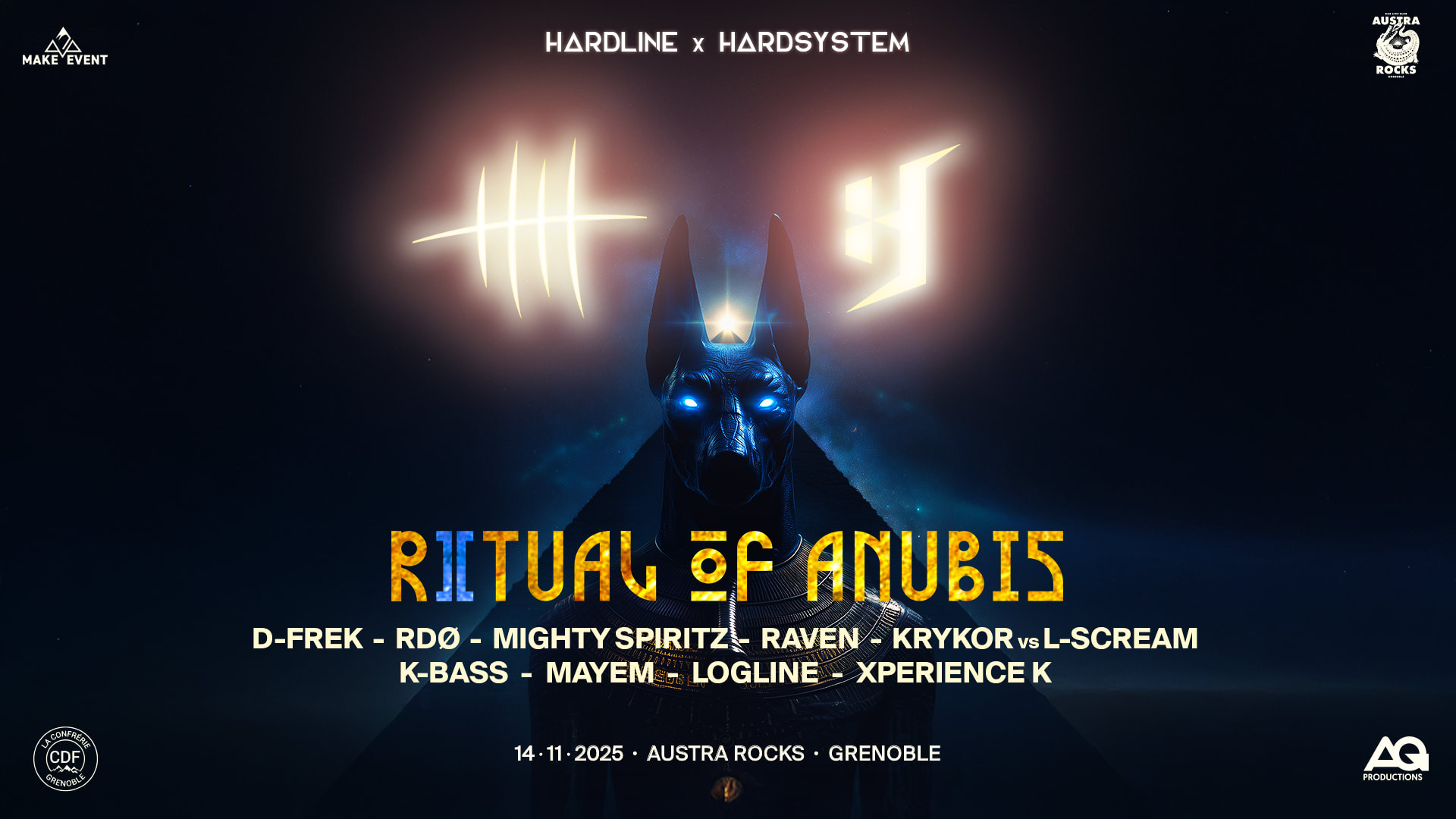 Hardline X Hardsystem : Ritual Of Anubis Cover