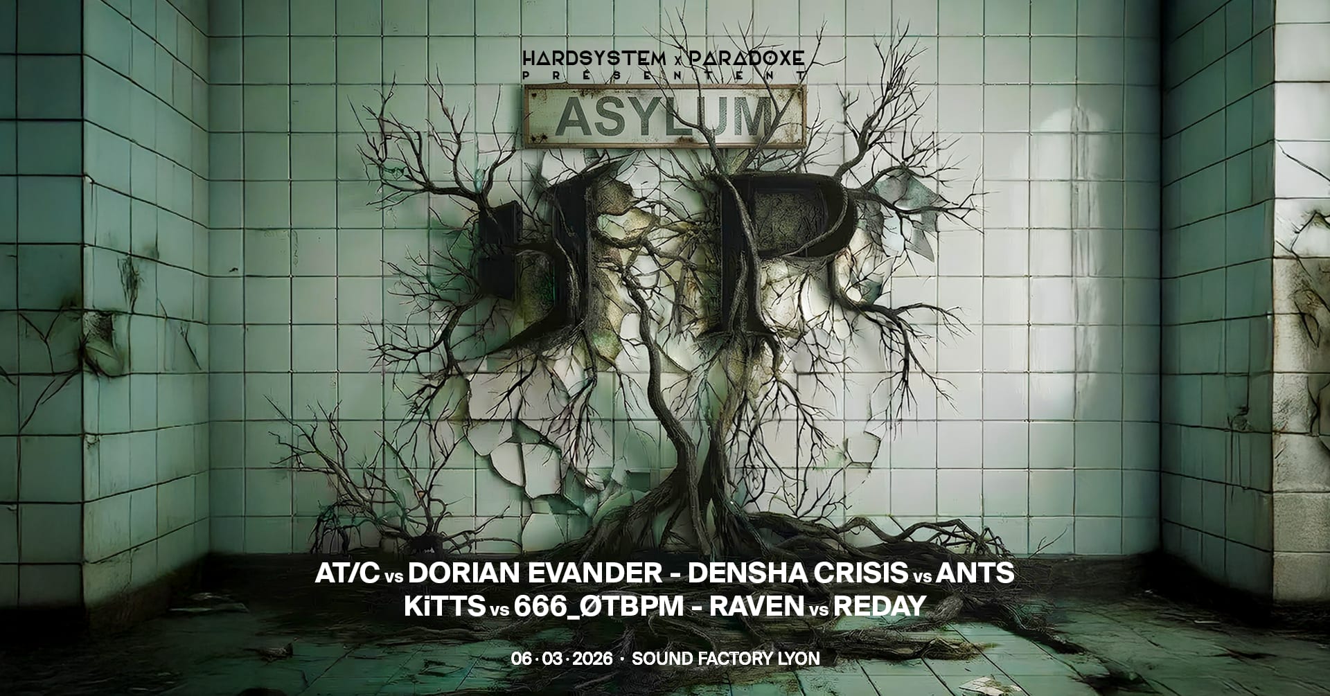 Hardsystem X Paradoxe : Asylum Cover