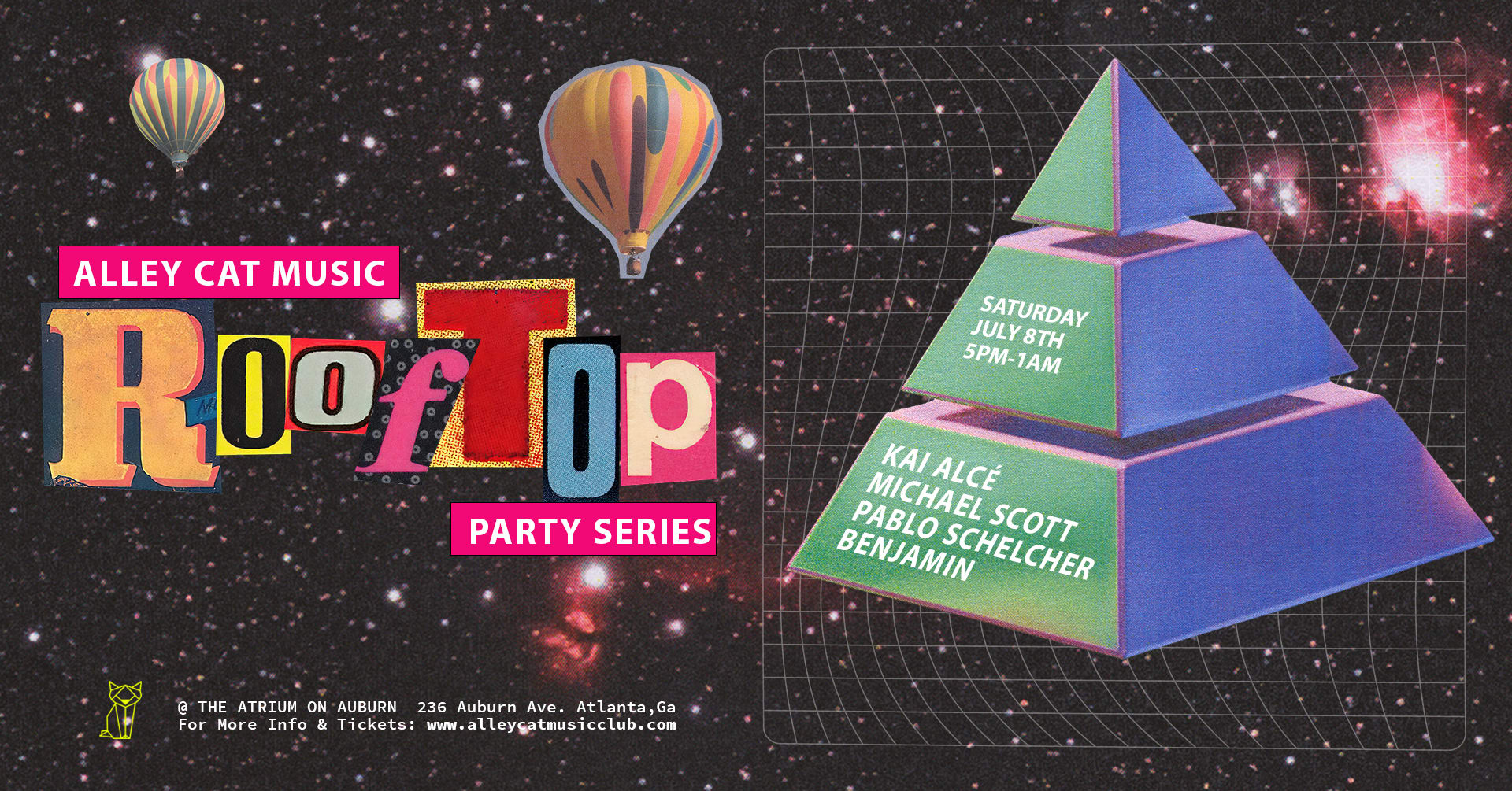 July Rooftop Party Cover