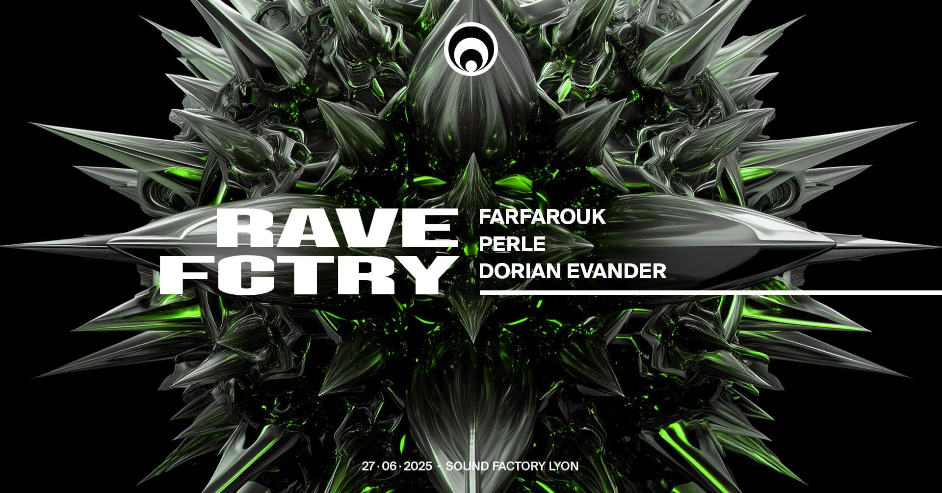 Rave Fctry : Farfarouk, Perle, Dorian Evander Cover