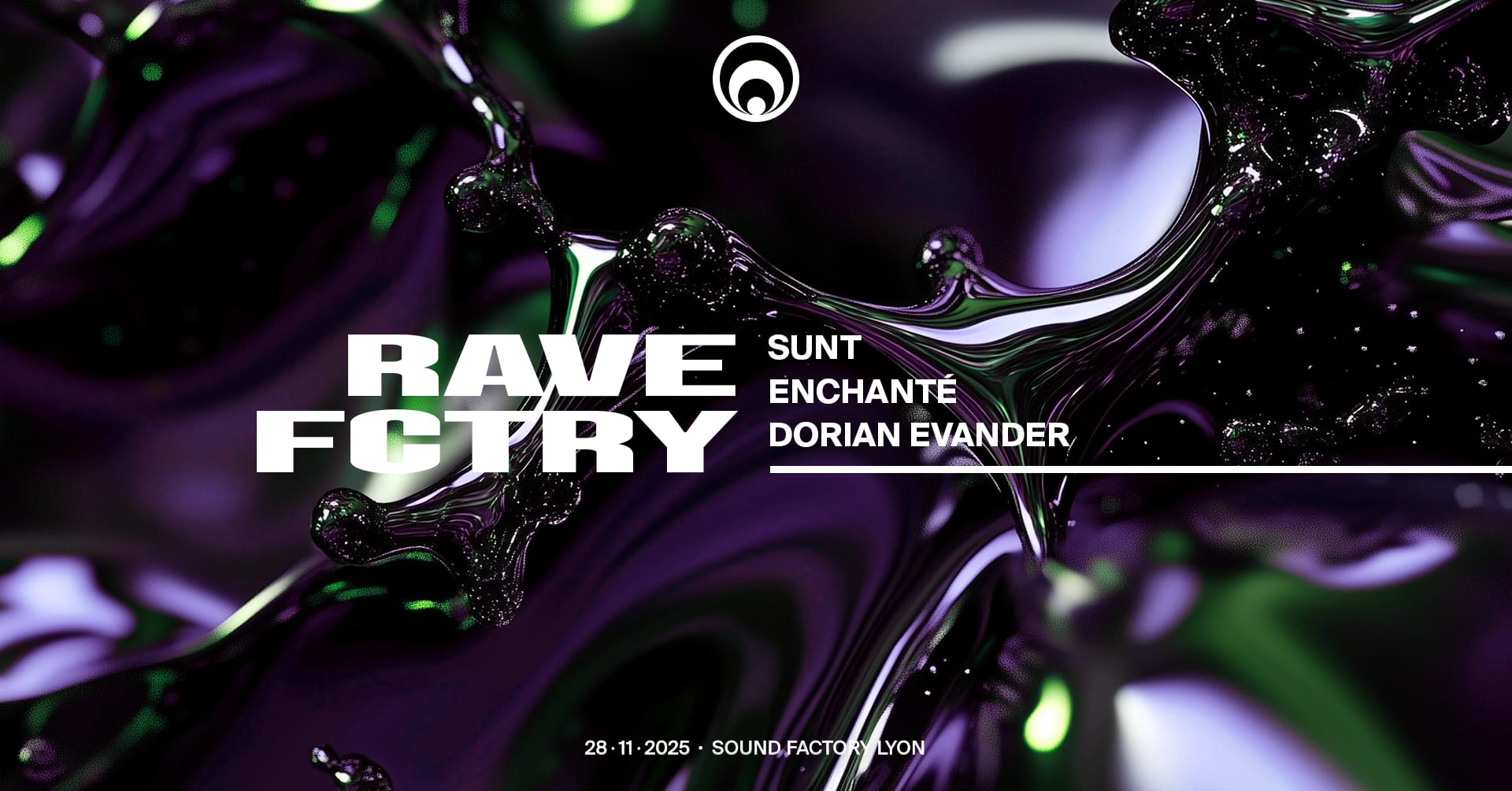 Rave Fctry : Sunt, Enchanté, Dorian Evander Cover