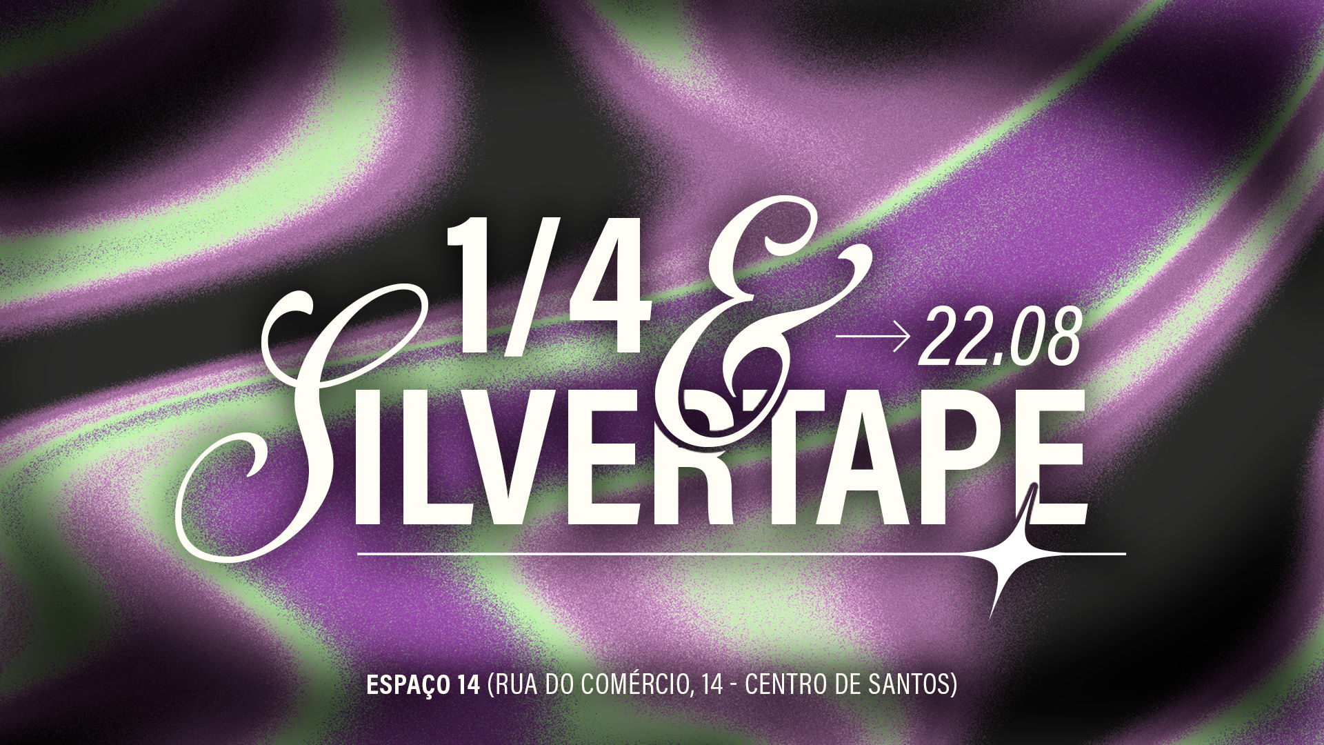 1/4 Escuro & Silvertape Cover
