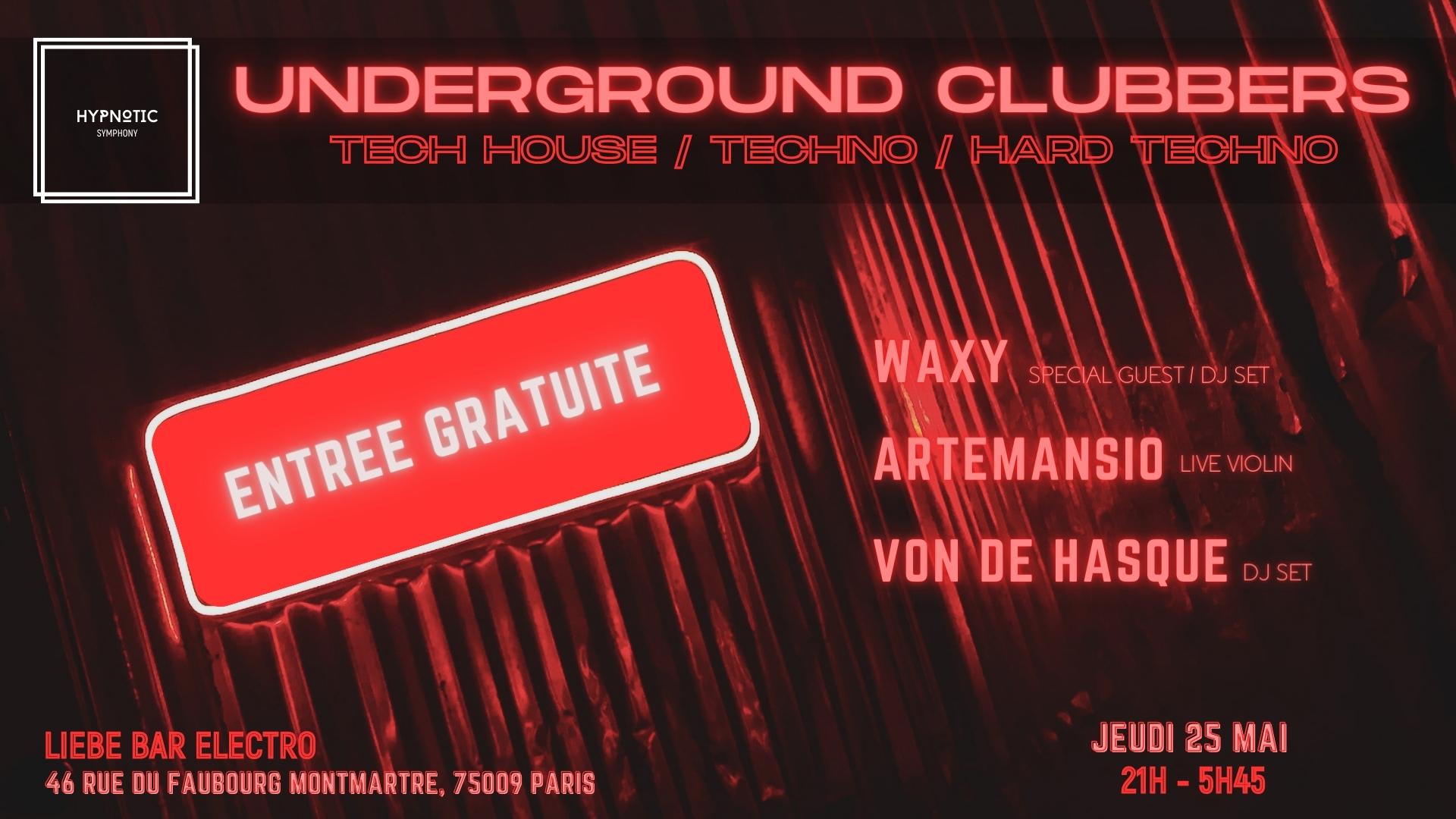 Underground Clubbers - Hypnotic Symphony X Liebe Cover
