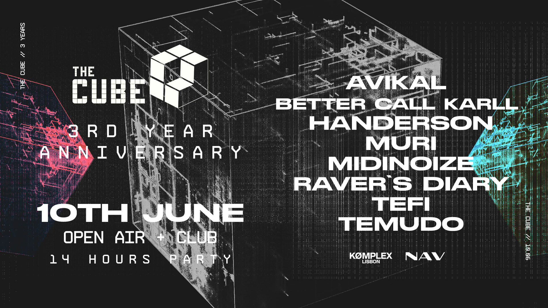 The Cube 3rd Year Anniversary Cover