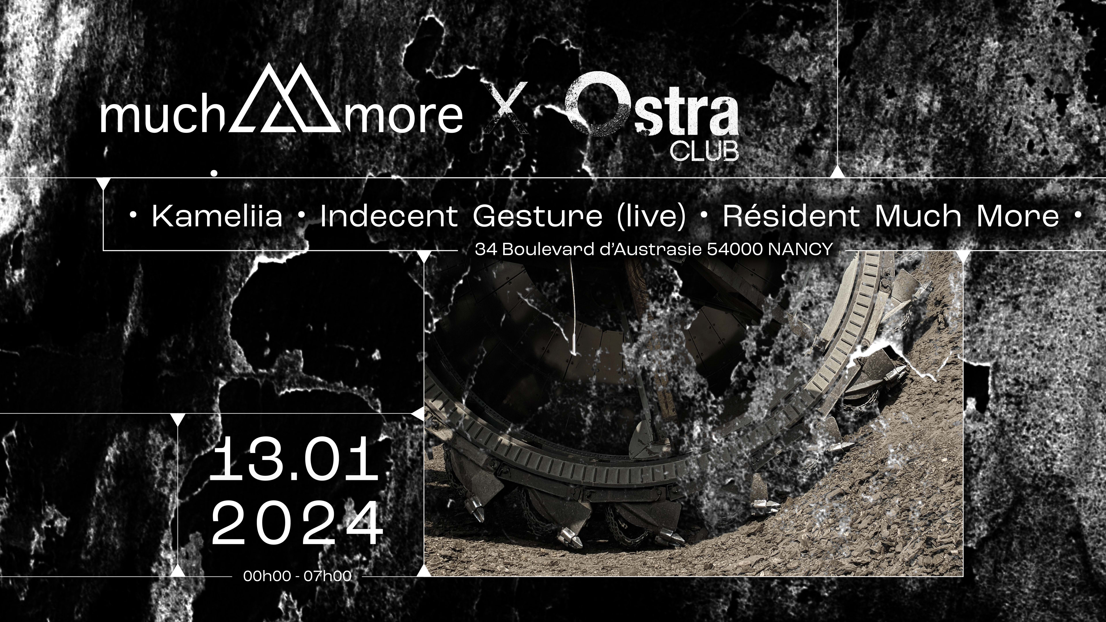 Much More Invite Kameliia & Indecent Gesture Cover