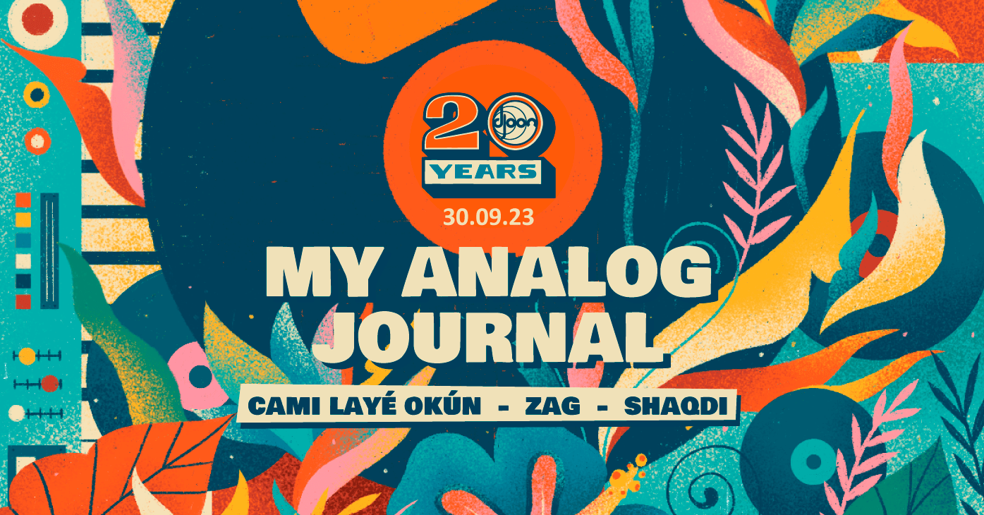 Djoon: My Analog Journal With Camí Laye Okun, Zag & Shadqi Cover