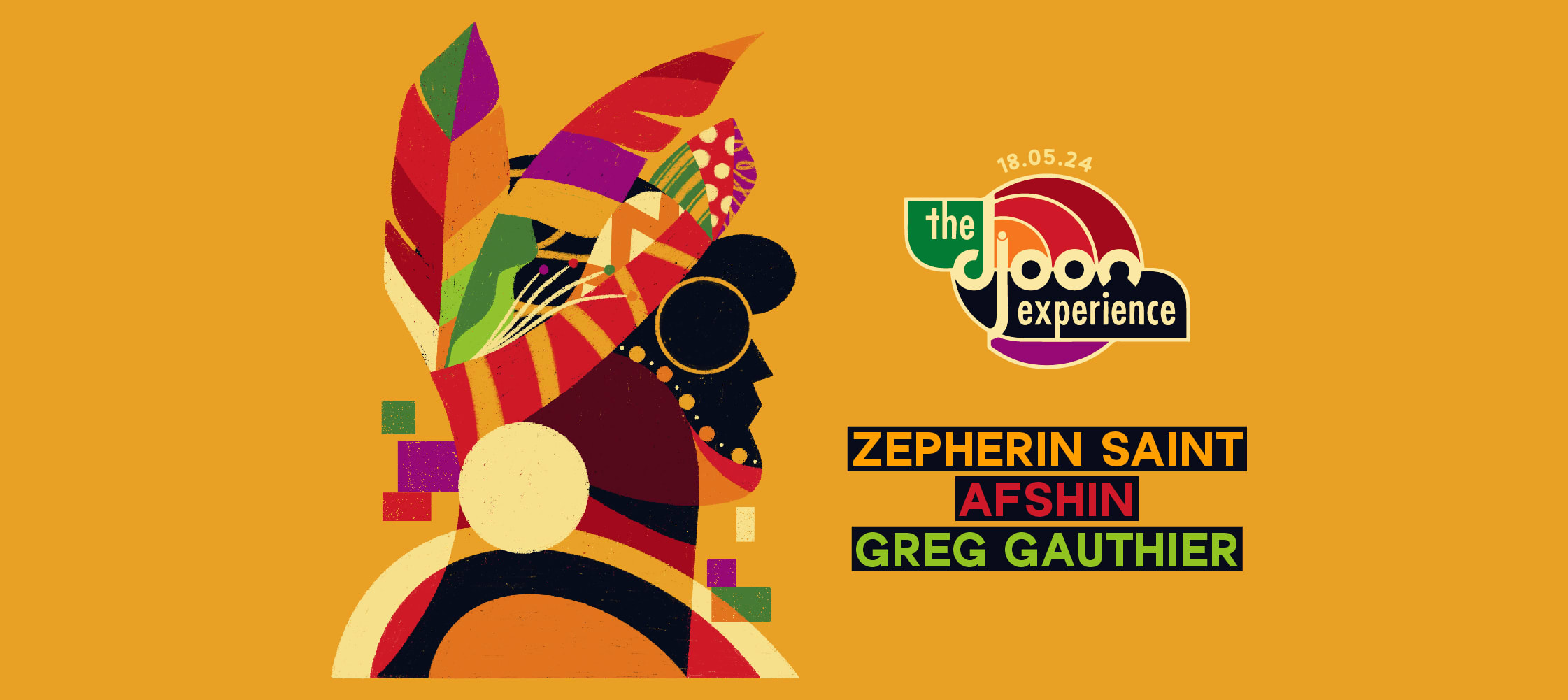 The Djoon Experience - Zepherin Saint, Afshin, Greg Gauthier Cover