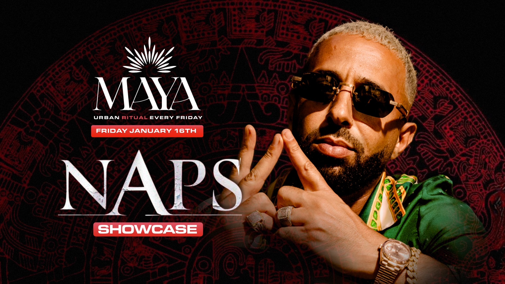 Maya Club X Naps Showcase - 16 Janvier Cover