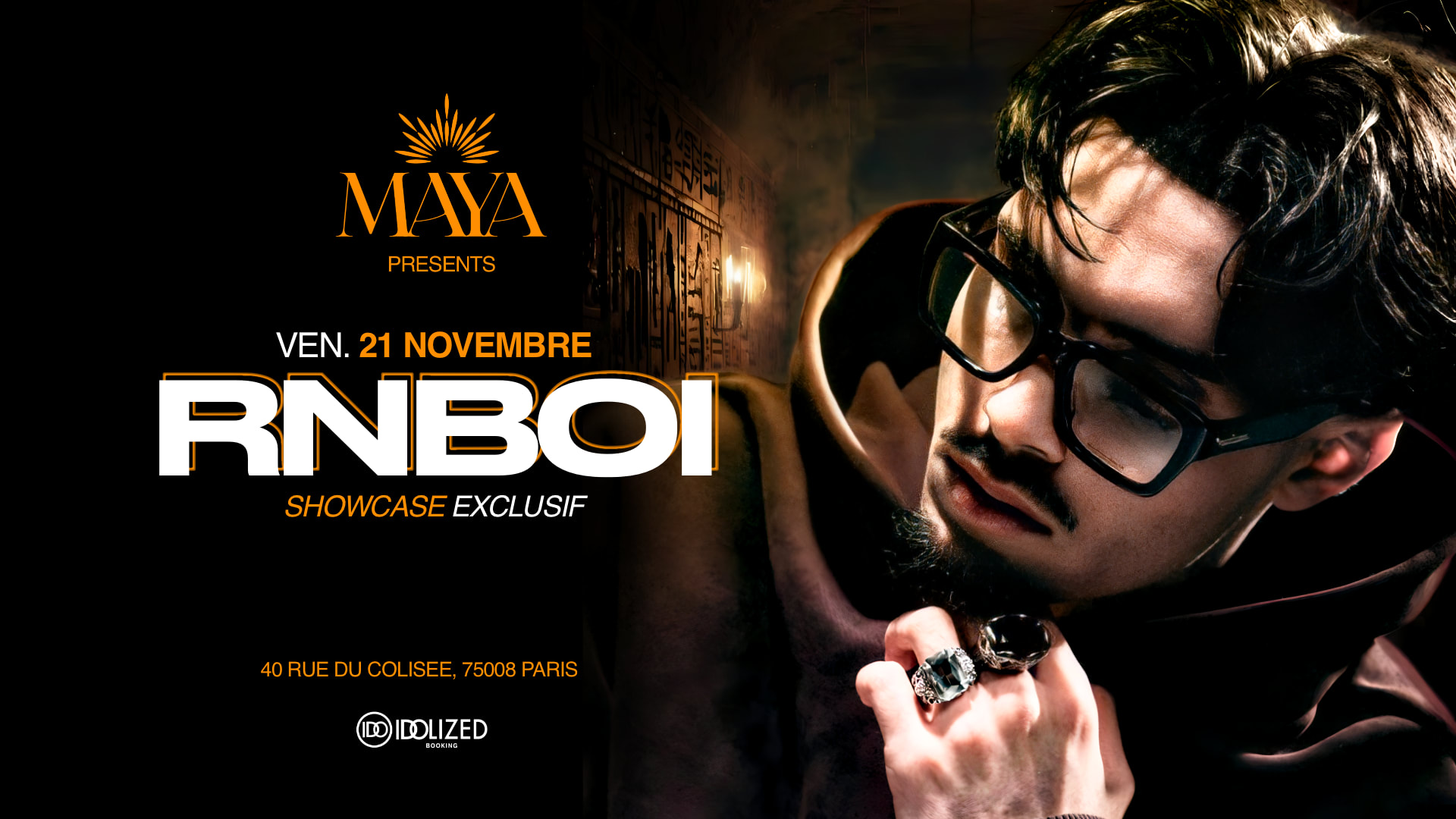Maya Club X Rnboi Showcase - Fri. November 21th Cover