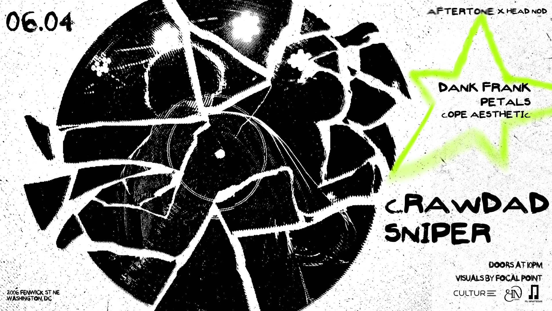 Aftertone X Headnod Present: Crawdad Sniper Cover