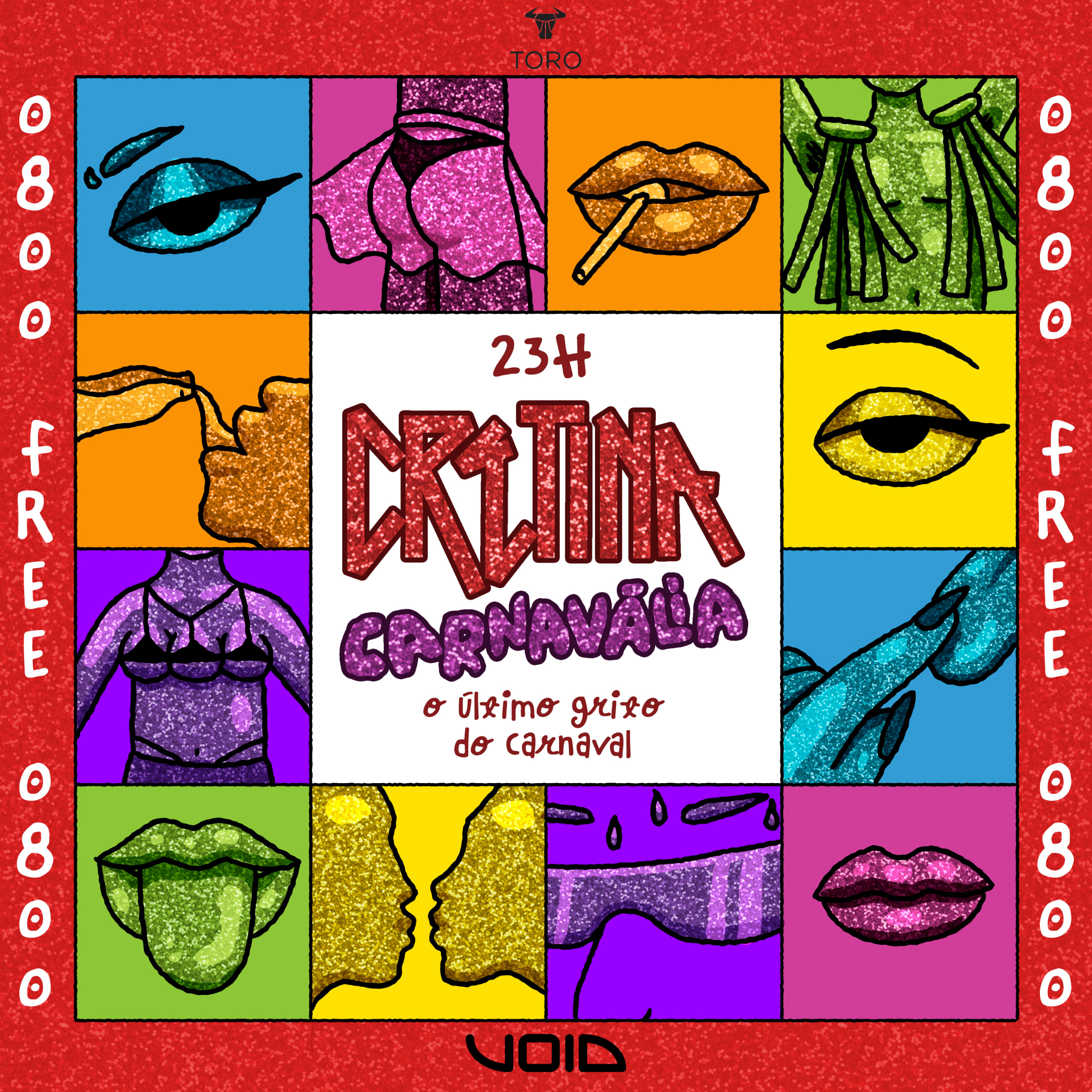 Cretina: Último Grito De Carnaval!  Cover