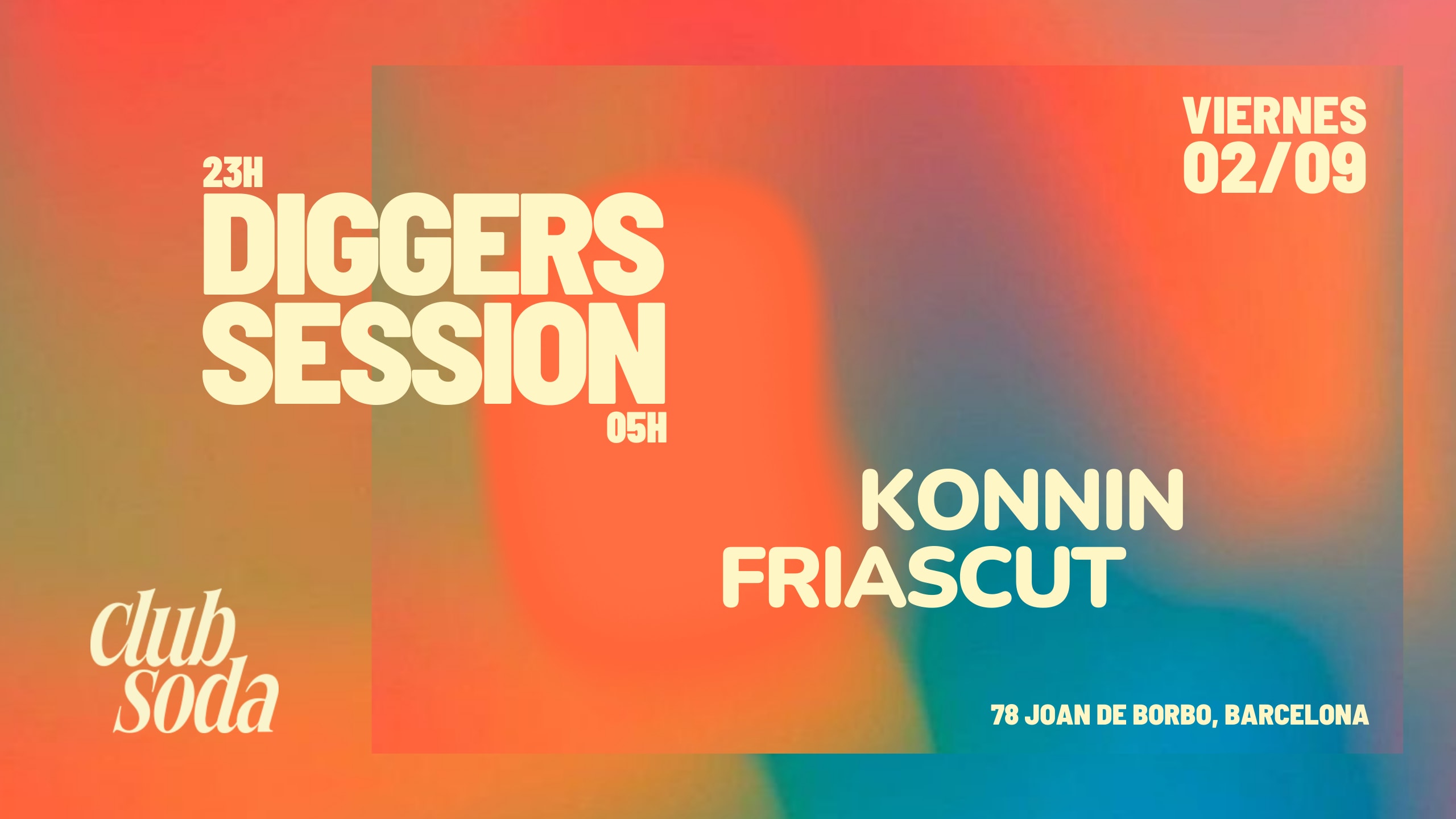 Diggers Session With Konnin & Friascut Cover