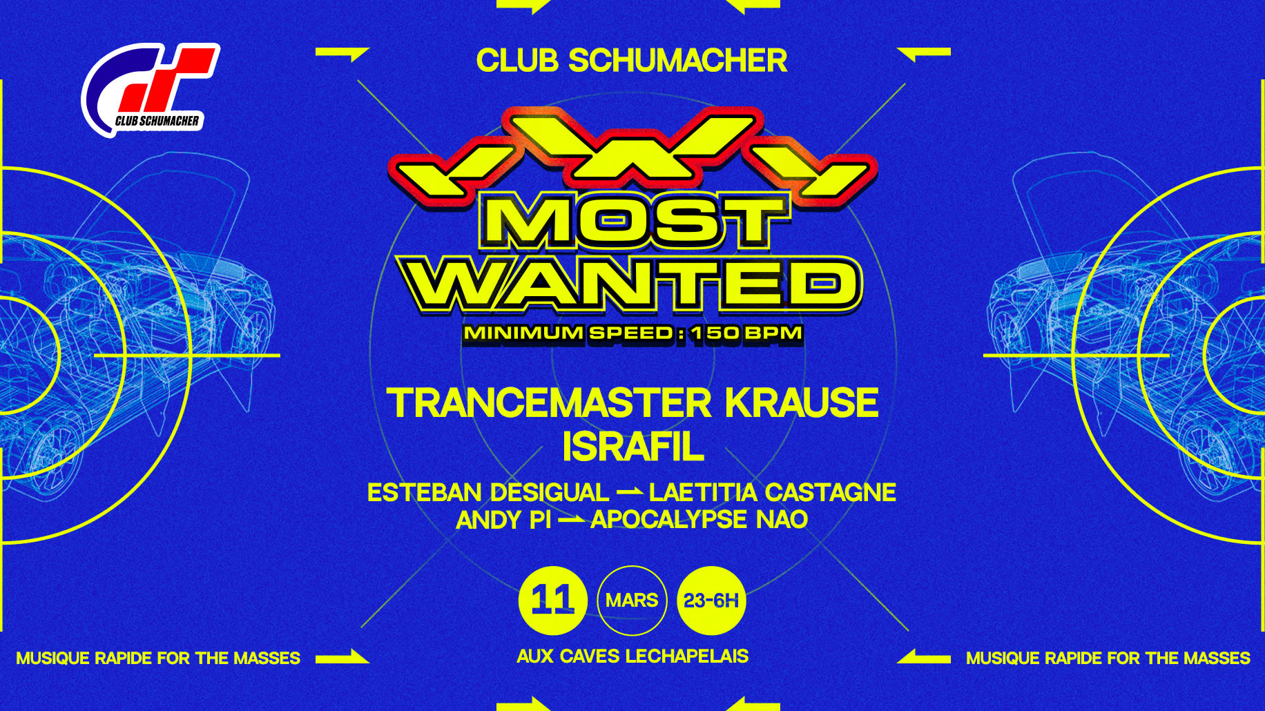 Club Schumacher # Most Wanted  Cover