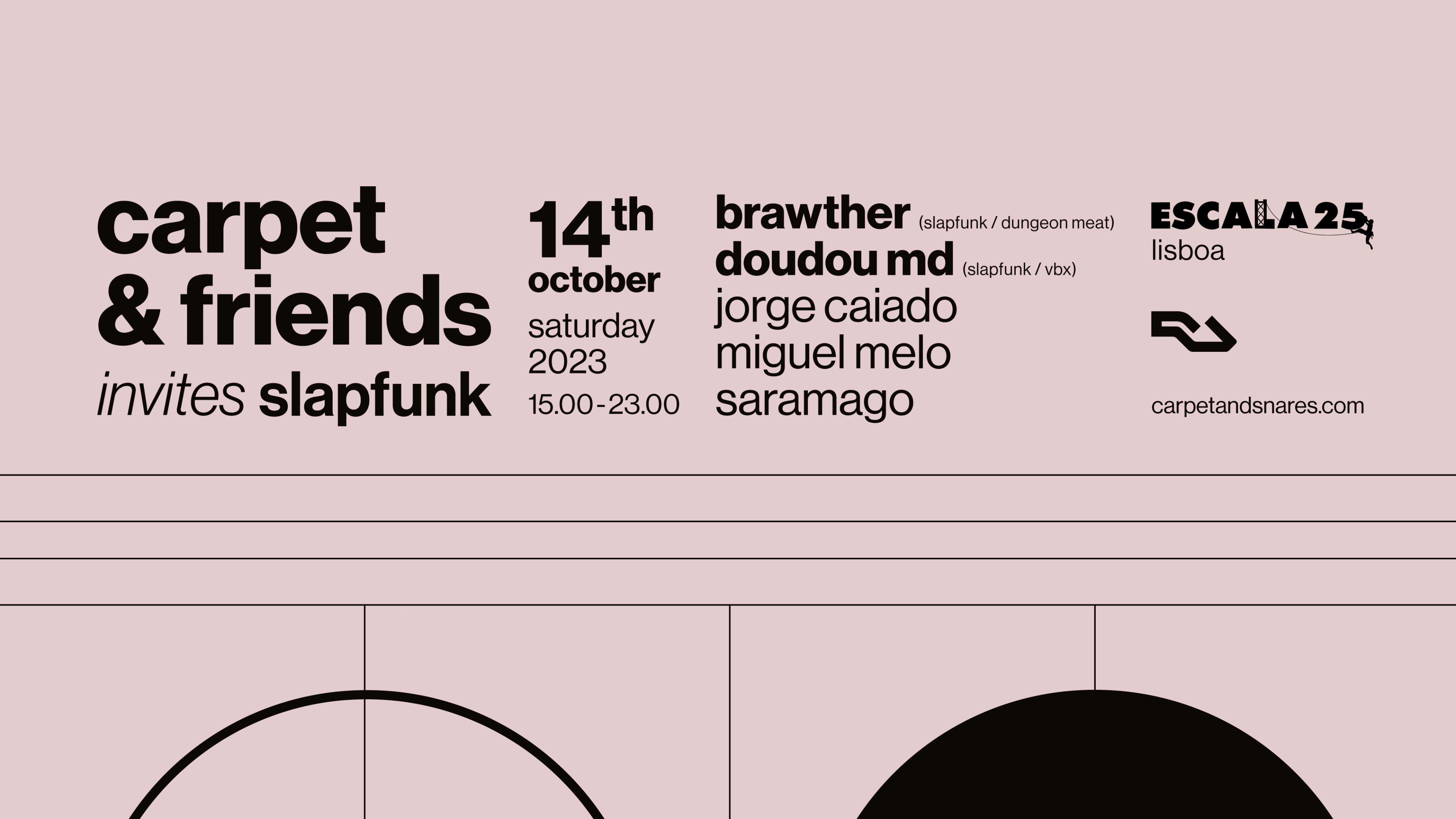 Carpet & Friends Invites Slapfunk Cover