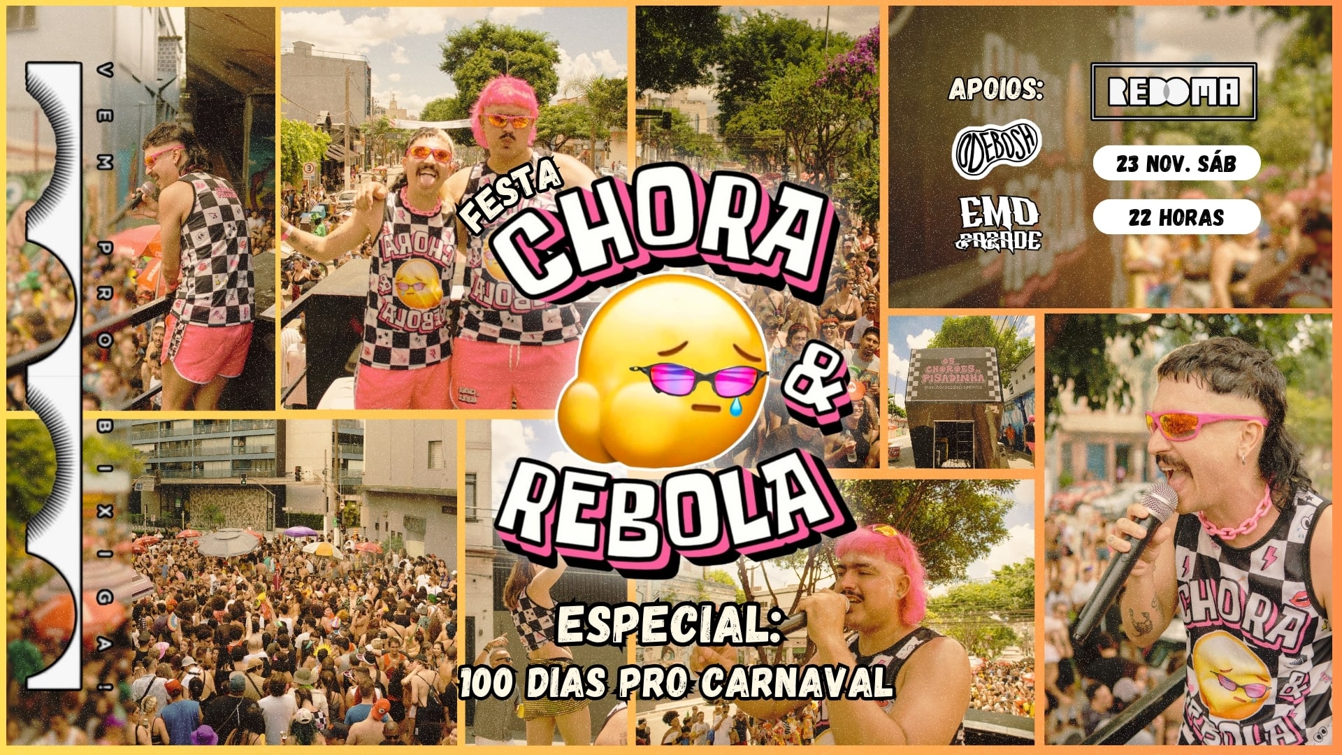 23/11 - Chora E Rebola Na Redoma Bixiga Cover