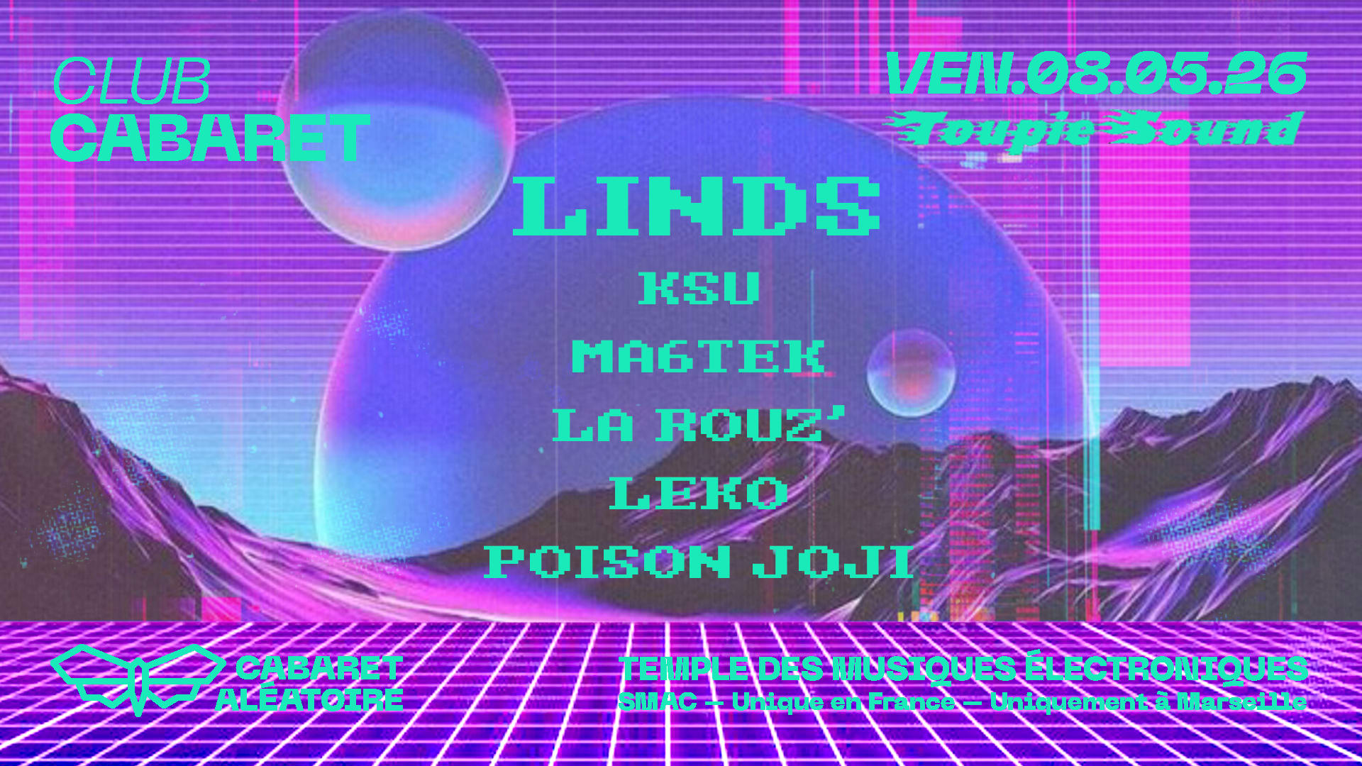 08/05 | Club Cabaret X Toupie Sound #2 Cover