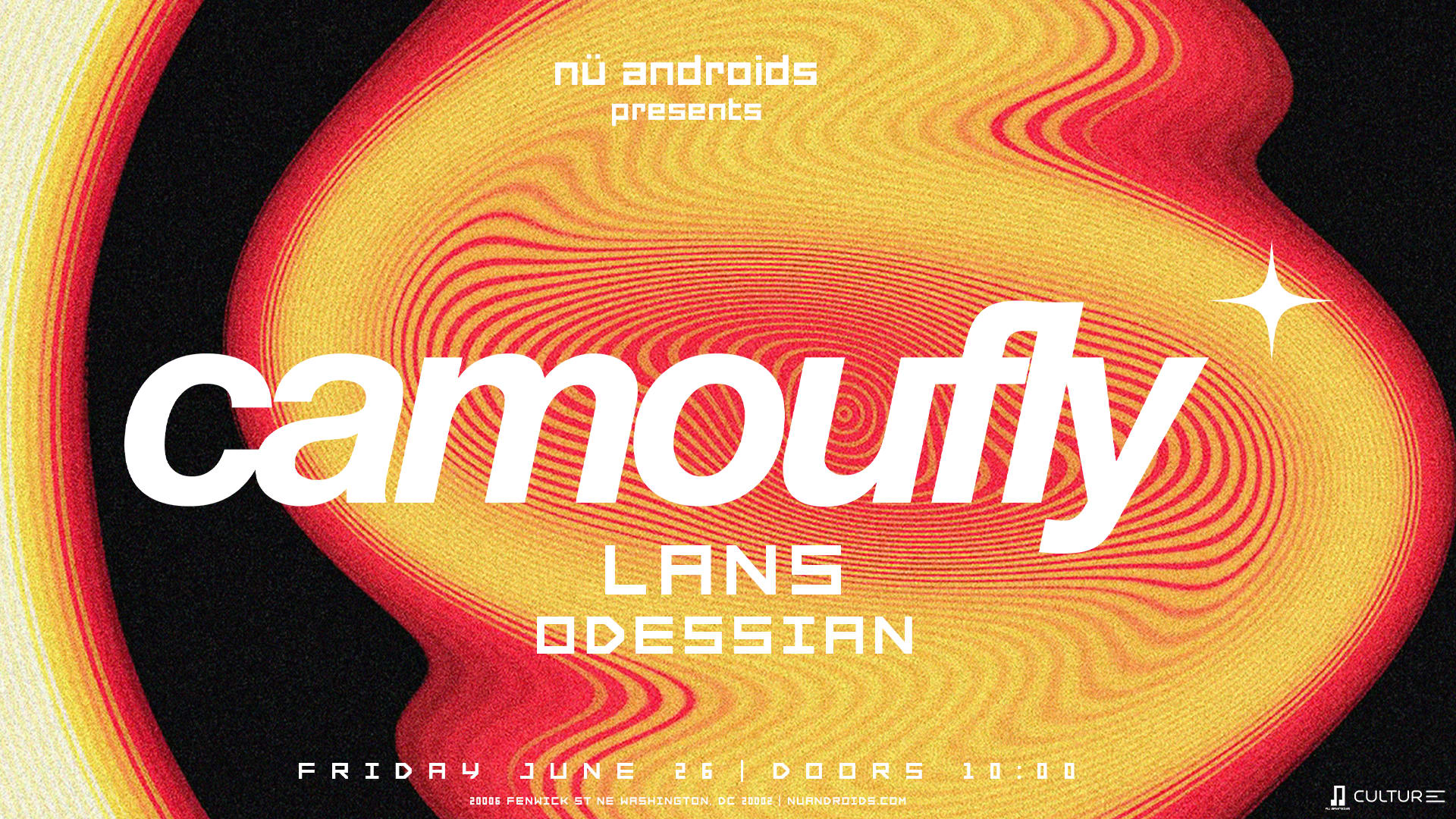 Nü Androids Presents: Camoufly Cover