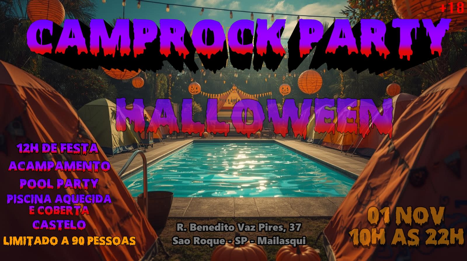 Camprock Party - Halloween Edition Cover