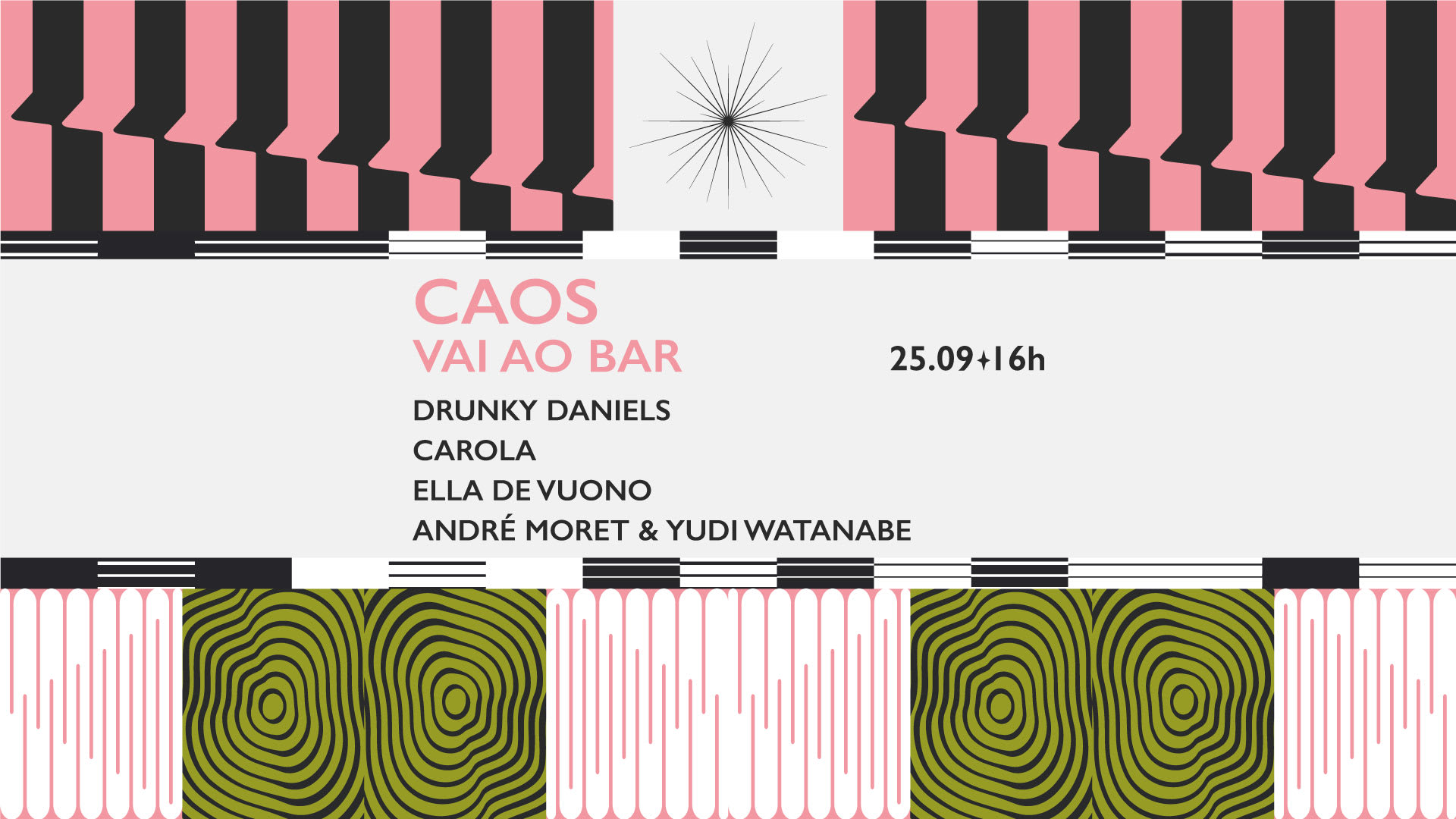 Caos Vai Ao Bar: Drunky Daniels E Carola. Cover