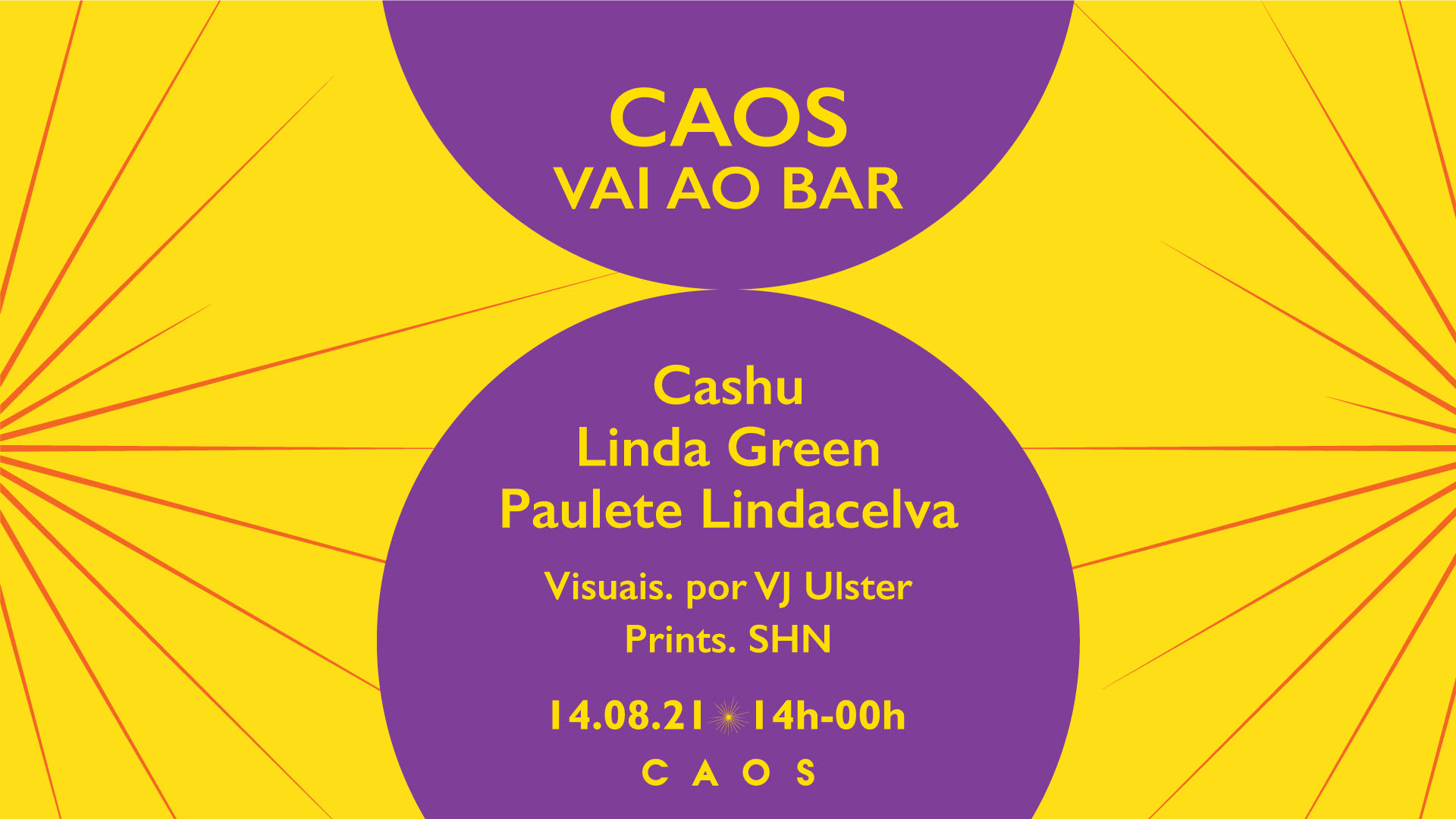 Caos Vai Ao Bar: Linda Green, Cashu E Paulete Lindacelva Cover