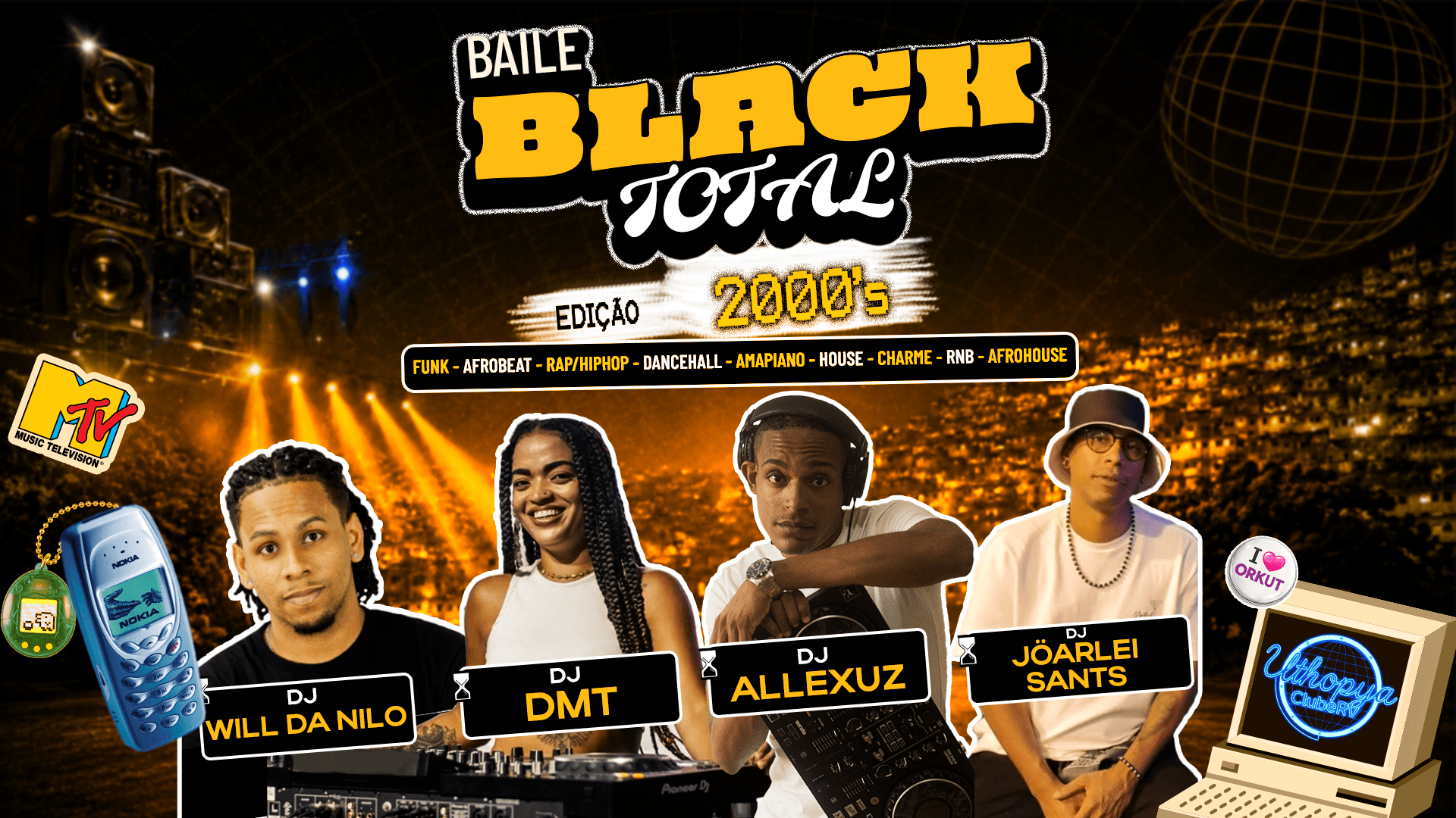 Baile Black Total - Edição 2000' Cover