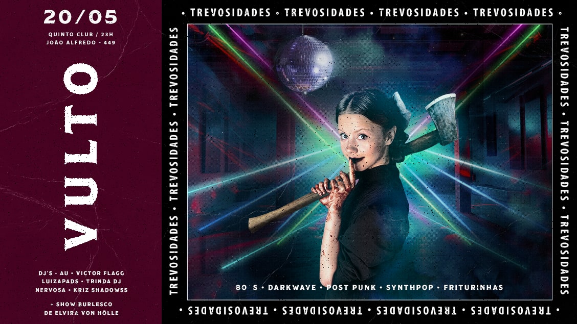 Vulto #12 - 80's / Post Punk / Darkwave / Friturinhas Cover