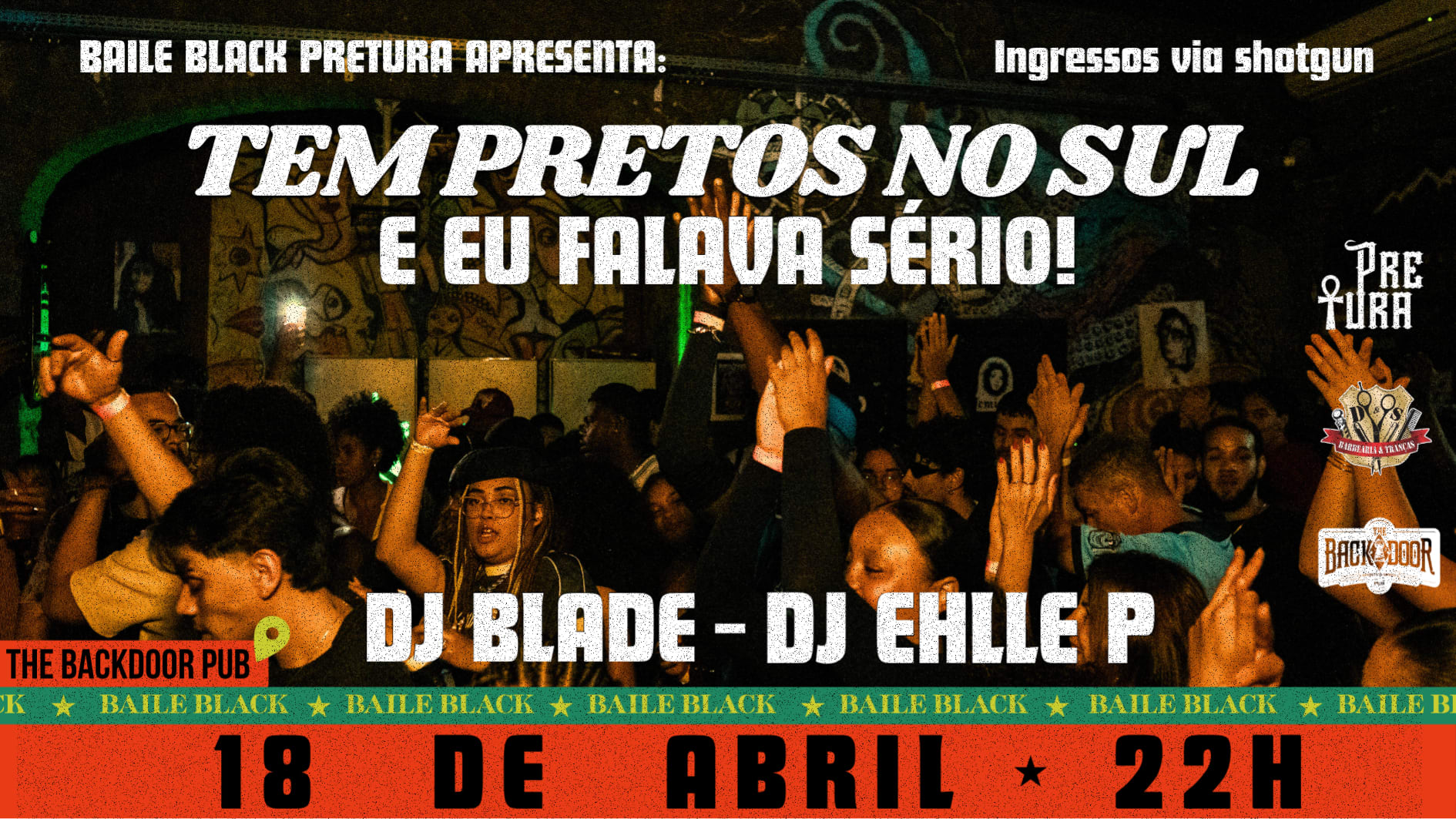 Baile Black Pretura -Tem Pretos No Sul E Eu Falava Sério Cover