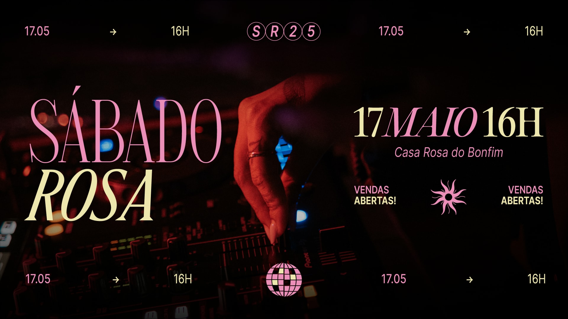Sábado Rosa! Edição De Maio! Cover