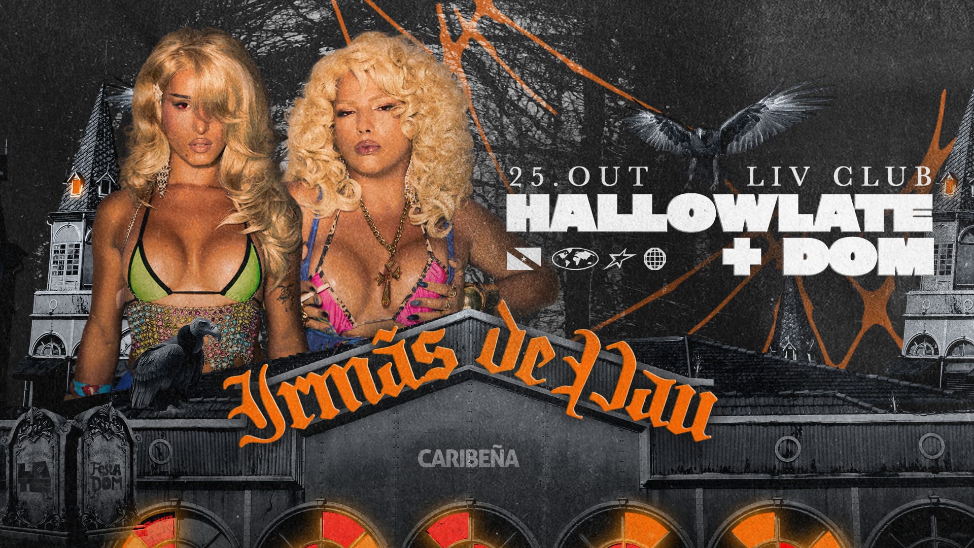 Irmãs De Pau No Hallowlate! + Dom 2025 Cover