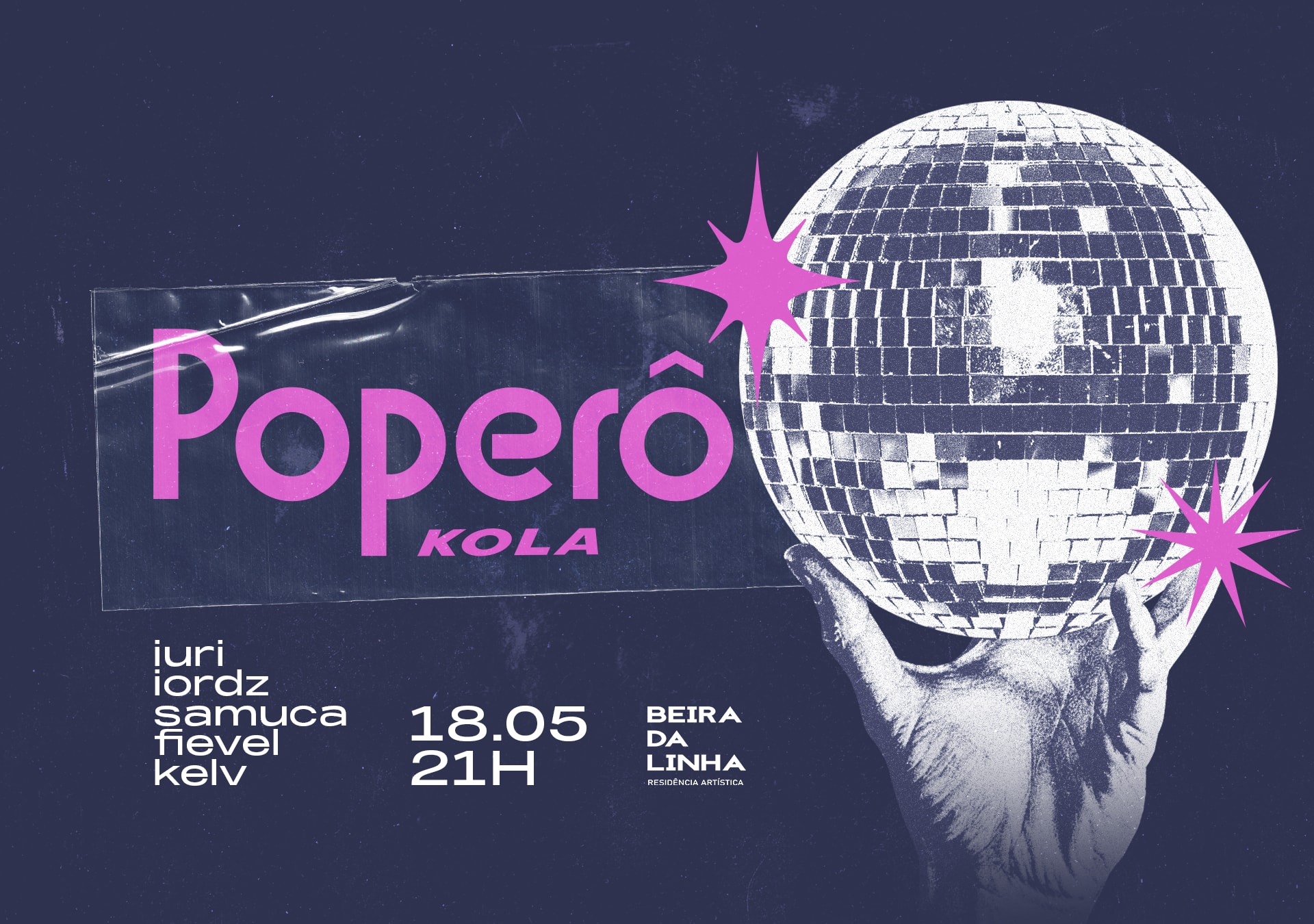 Poperô Na Beira Da Linha Cover