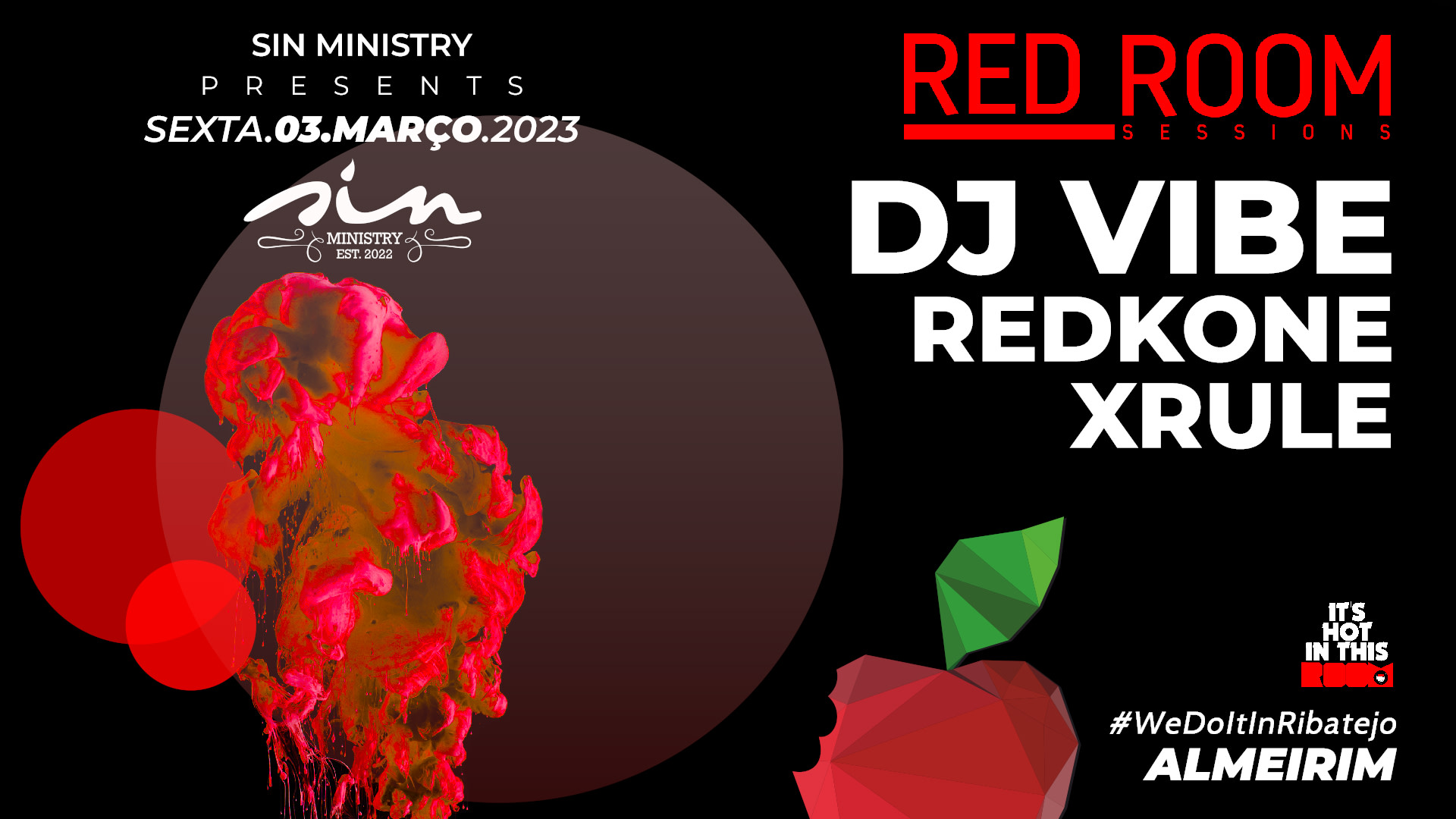 Red Room Sessions#2_Dj Vibe Cover