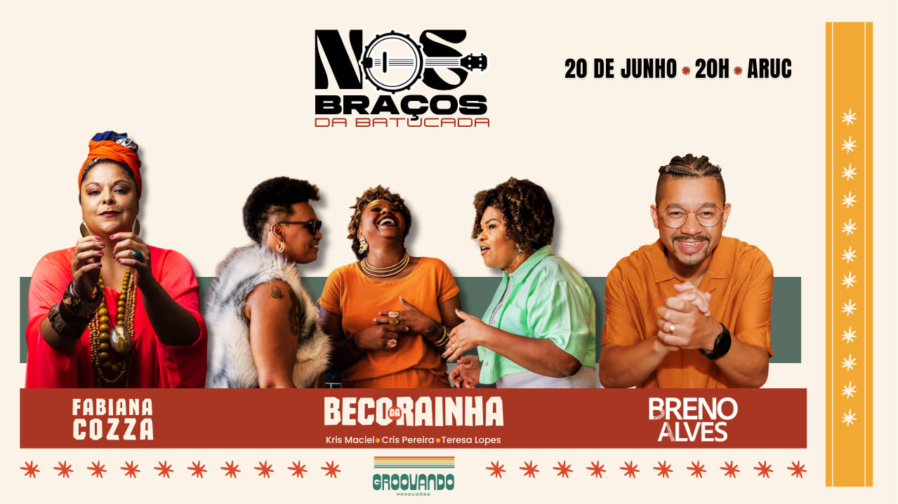 Fabiana Cozza, Beco Da Rainha E Breno Alves Na Aruc Cover