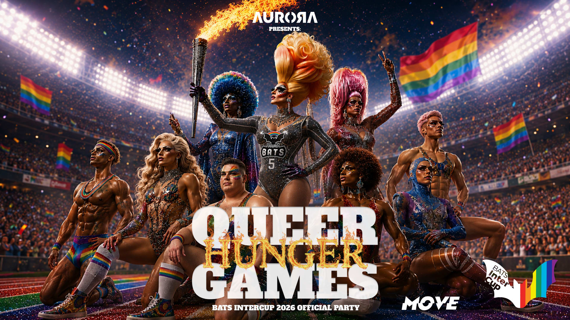 Aurora Presents: Queer Hunger Games Cover
