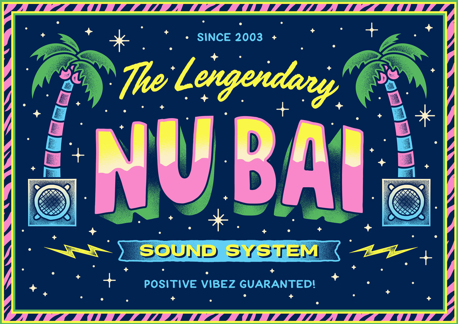 Nubai Soundsystem Block Party Invites Dj Don Andre  Cover