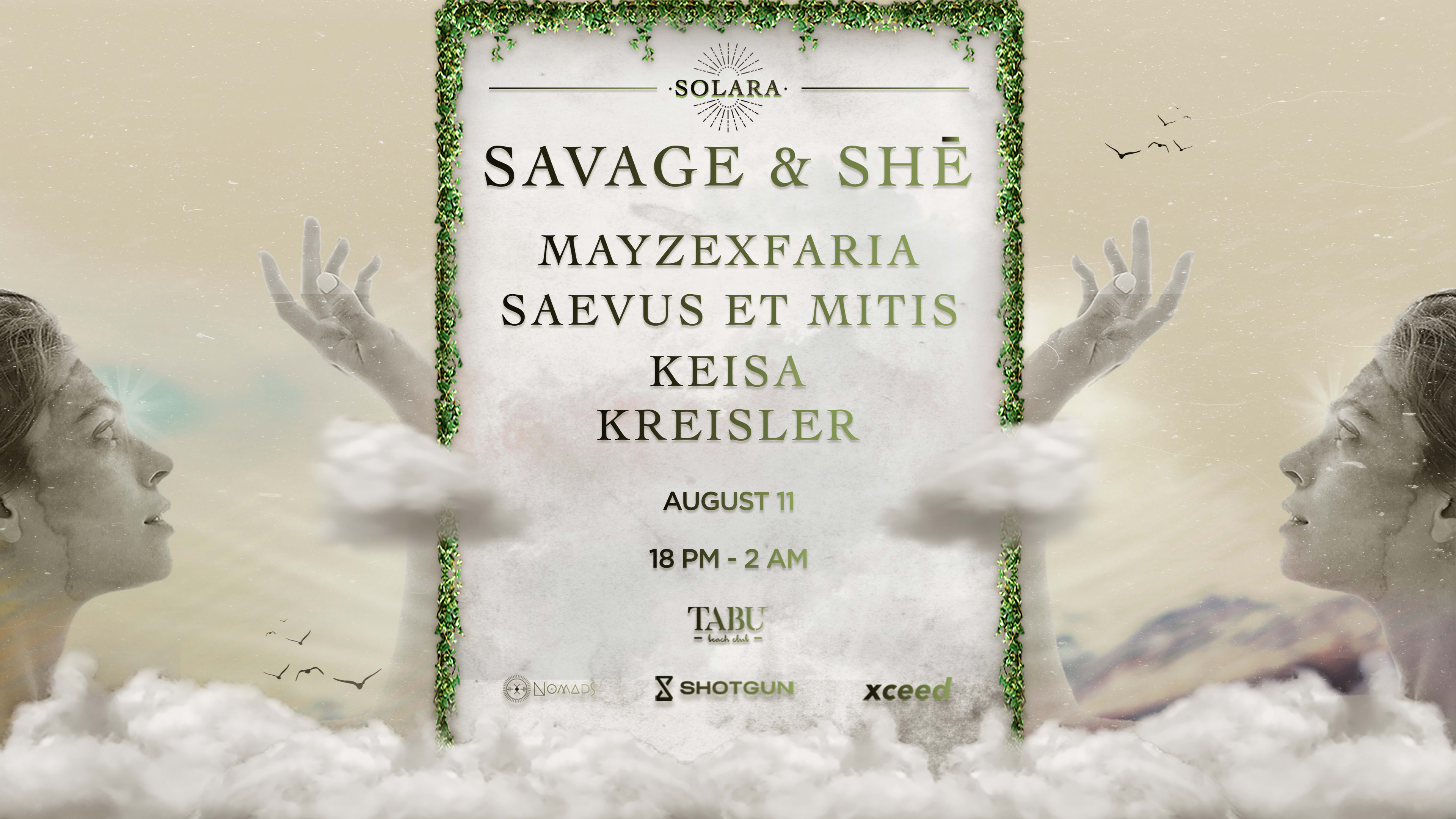Solara - Savage & She Cover