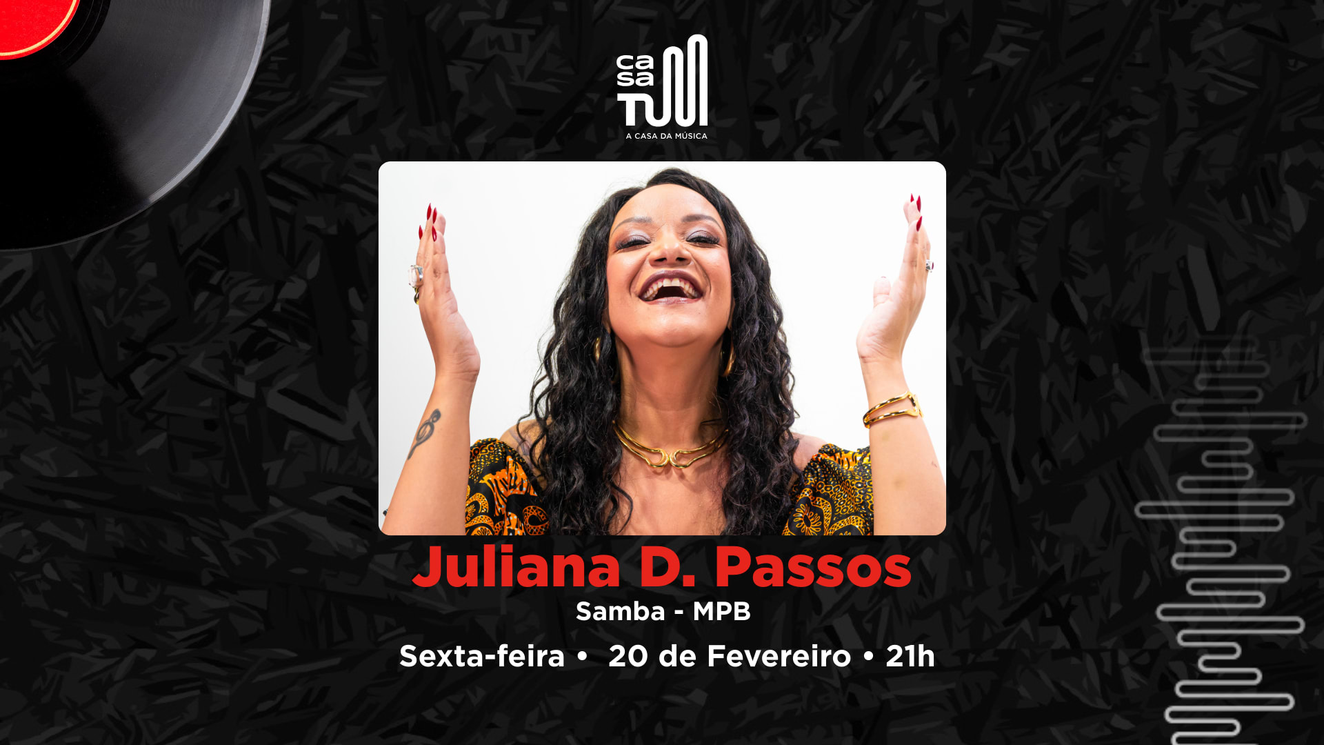 Casa Tum Apresenta: Juliana D Passos Cover
