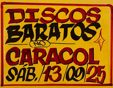 Discos Baratos E Os Gêmeos No Caracol - Sp - Sáb - 13/09 Cover