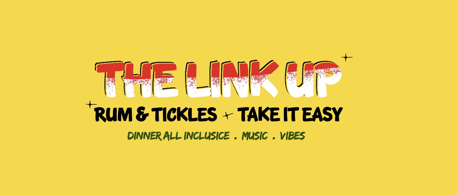 Take It Easy . Rum & Tickles - The Link Up Rum Bites & Beats Cover