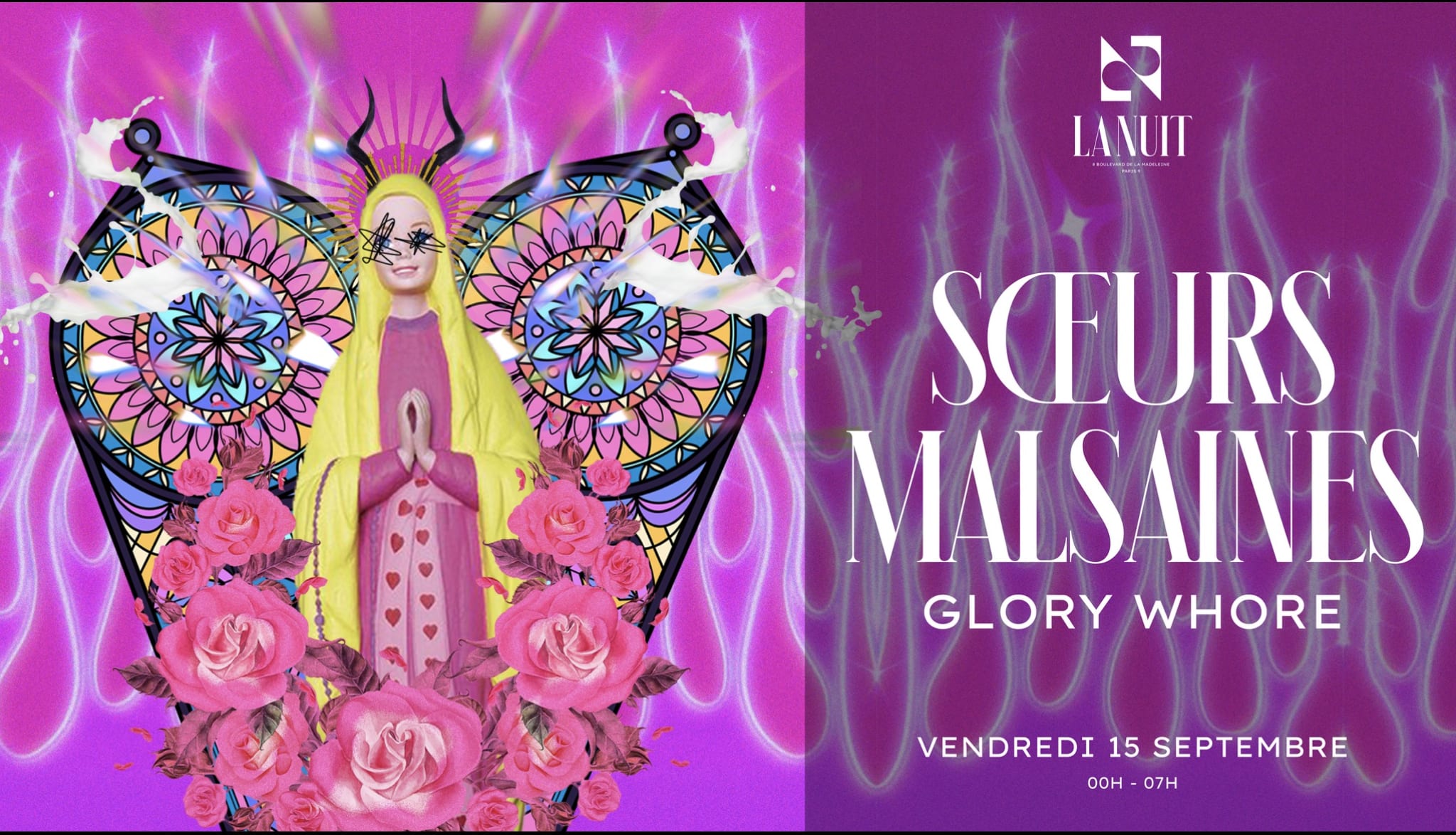 La·Nuit De Soeurs Malsaines // Glory Whore Cover