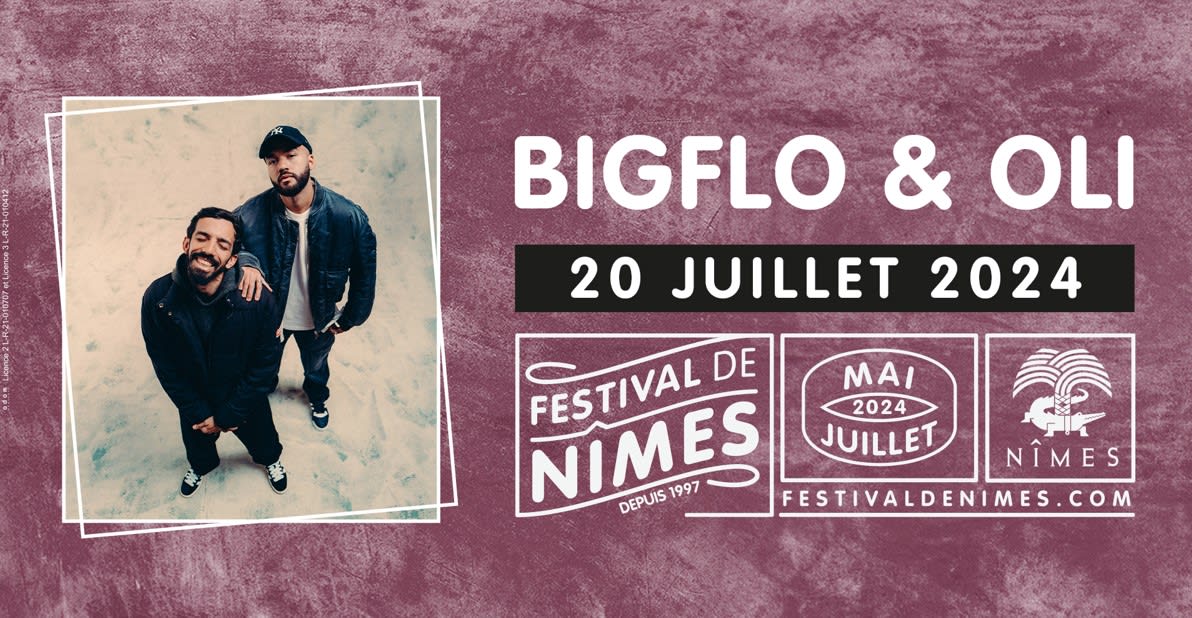 Bigflo & Oli - Festival De Nimes 2024 Cover