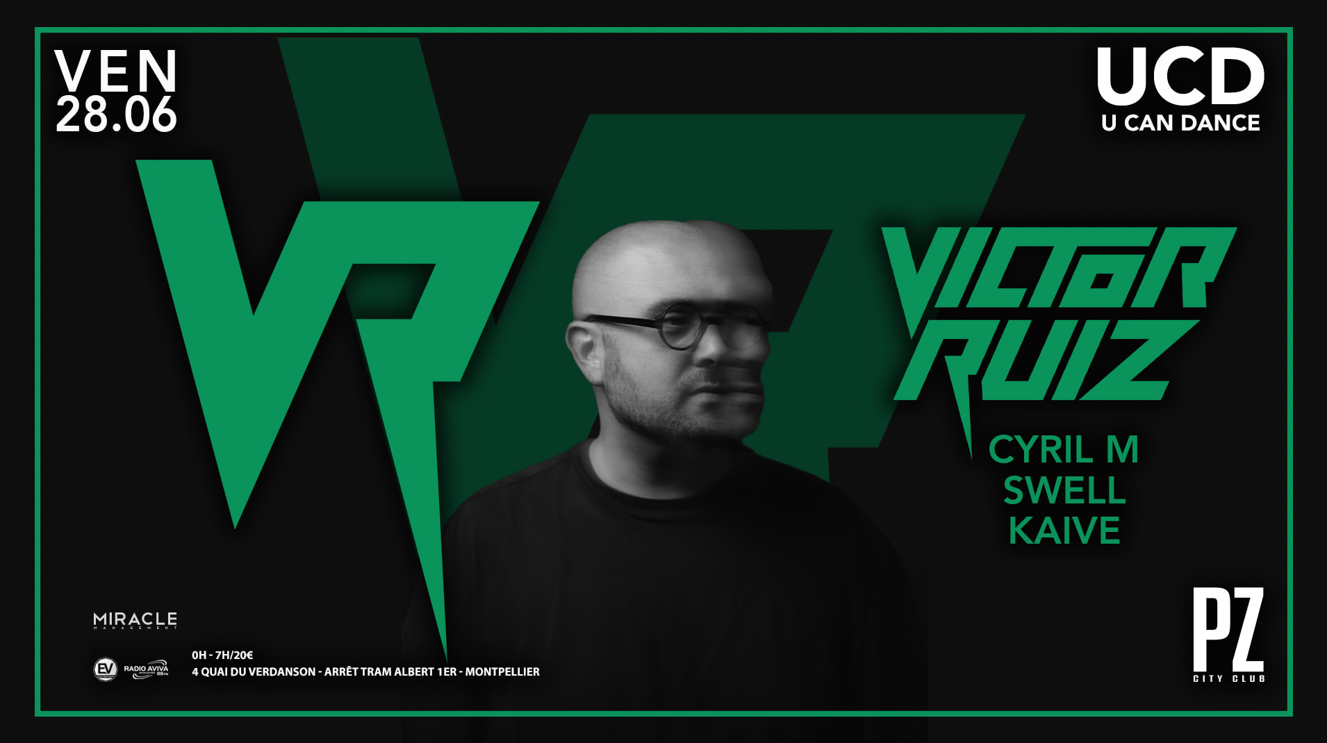 Victor Ruiz X Cyril M X Kaive X Swell X Pz City Club Cover