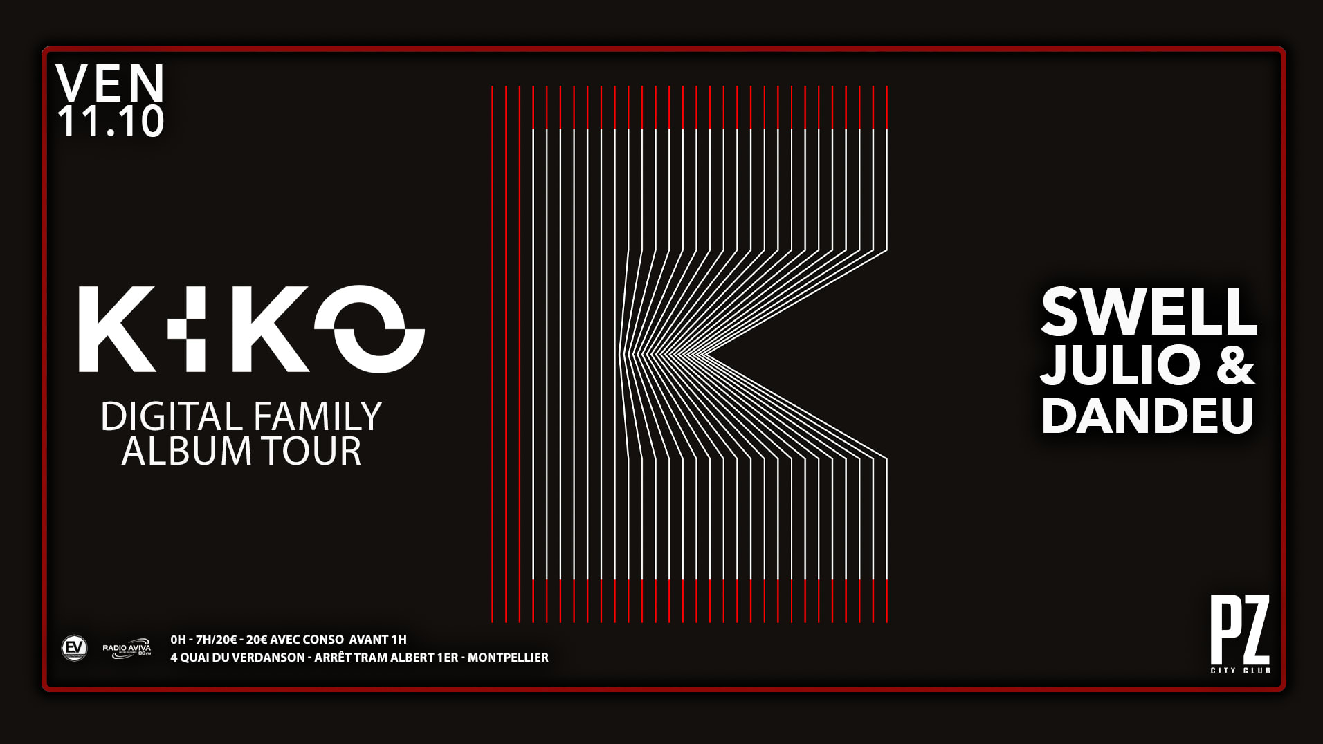 U Can Dance X Kiko X Swell X Julio & Dandeu X Pz City Club Cover