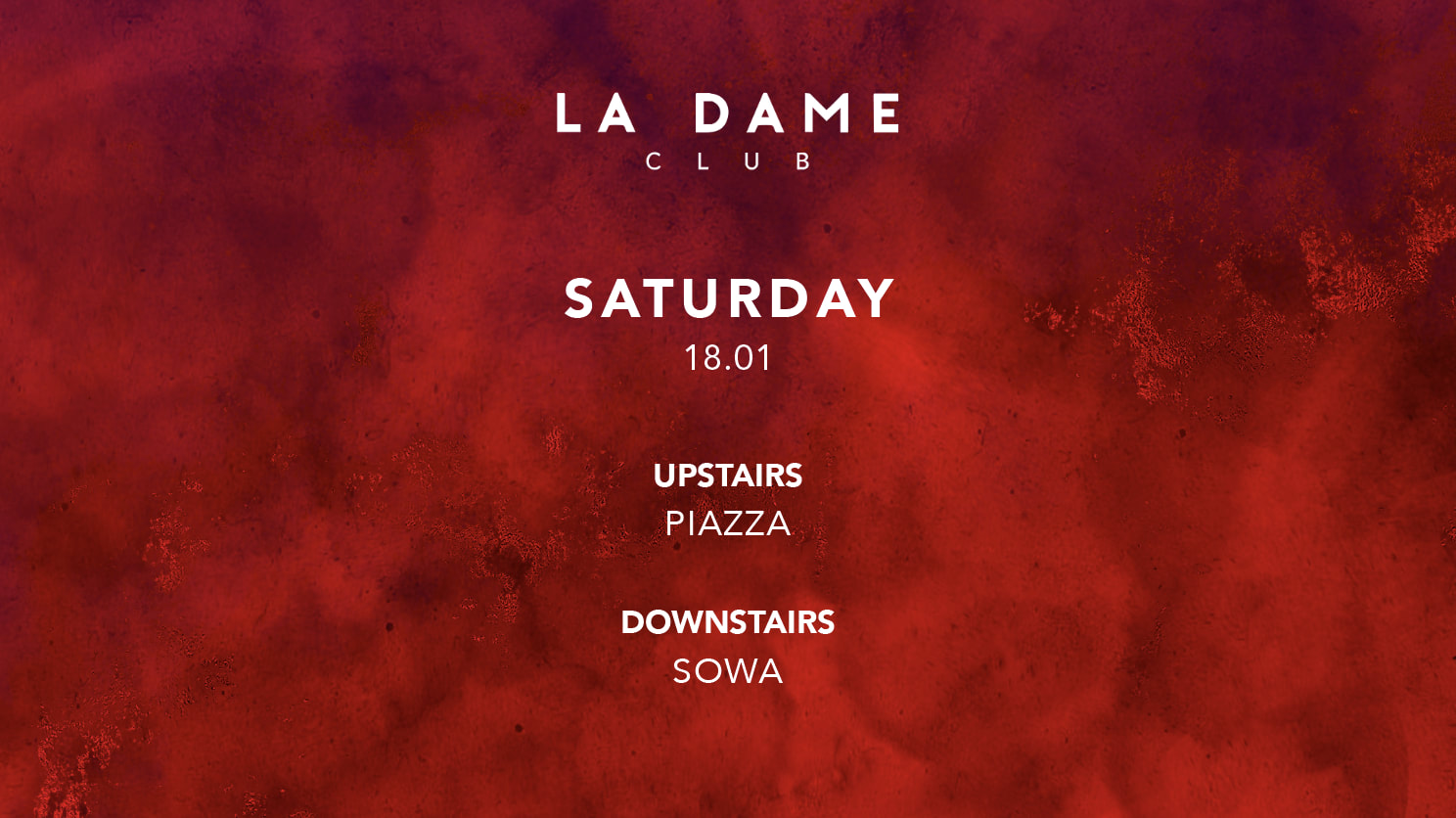 La Dame // Sam 18 Jan // Piazza - Sowa Cover