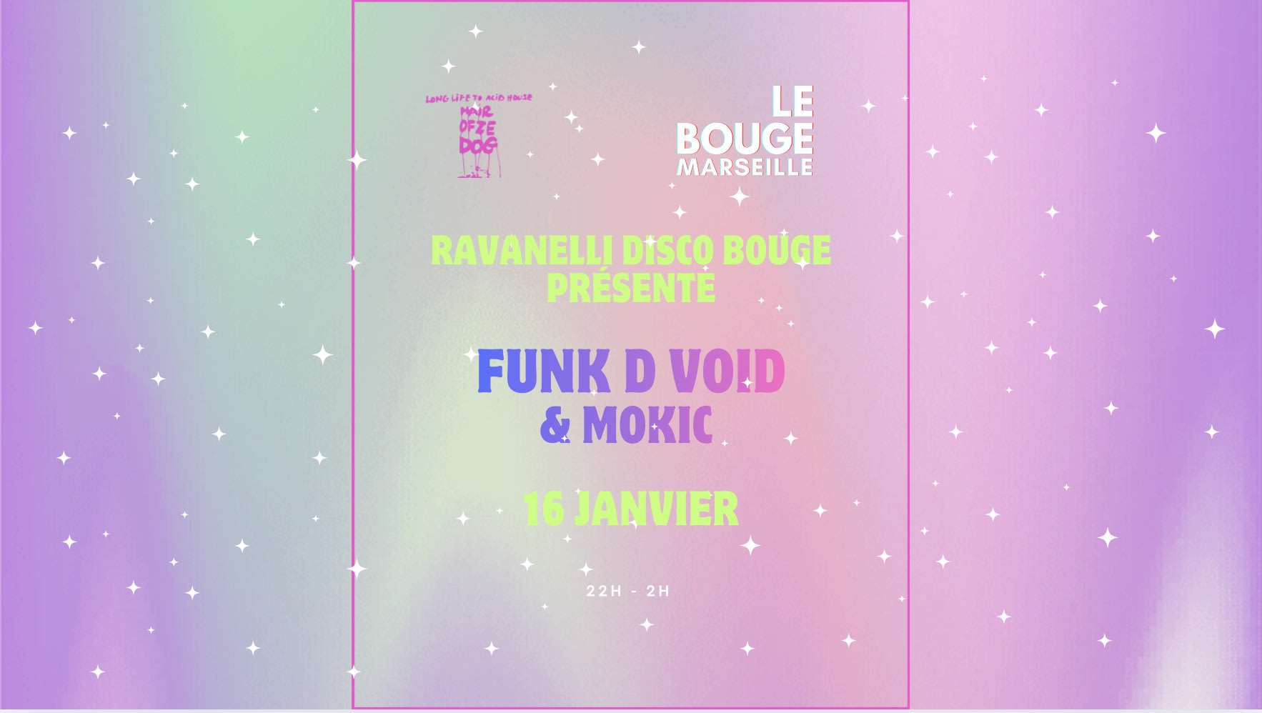 Funk D Void & Mokic - Ravanelli Disco Bouge 16 Janvier Cover