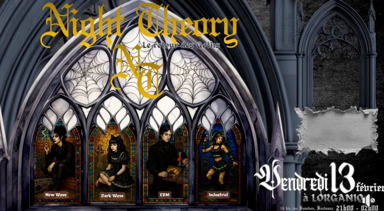 Night Theory : Le Retour Des Goths Cover