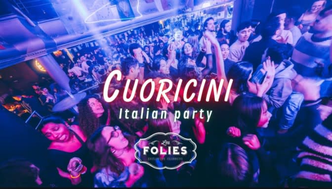 Cuoricini Soirée Italienne - Folies Cover