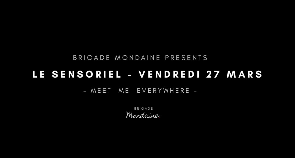 Brigade Mondaine - Meet Me Everywhere Cover