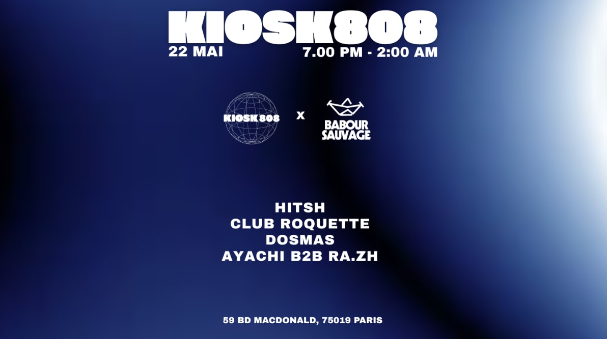 Kiosk 808 X Babour Sauvage Cover